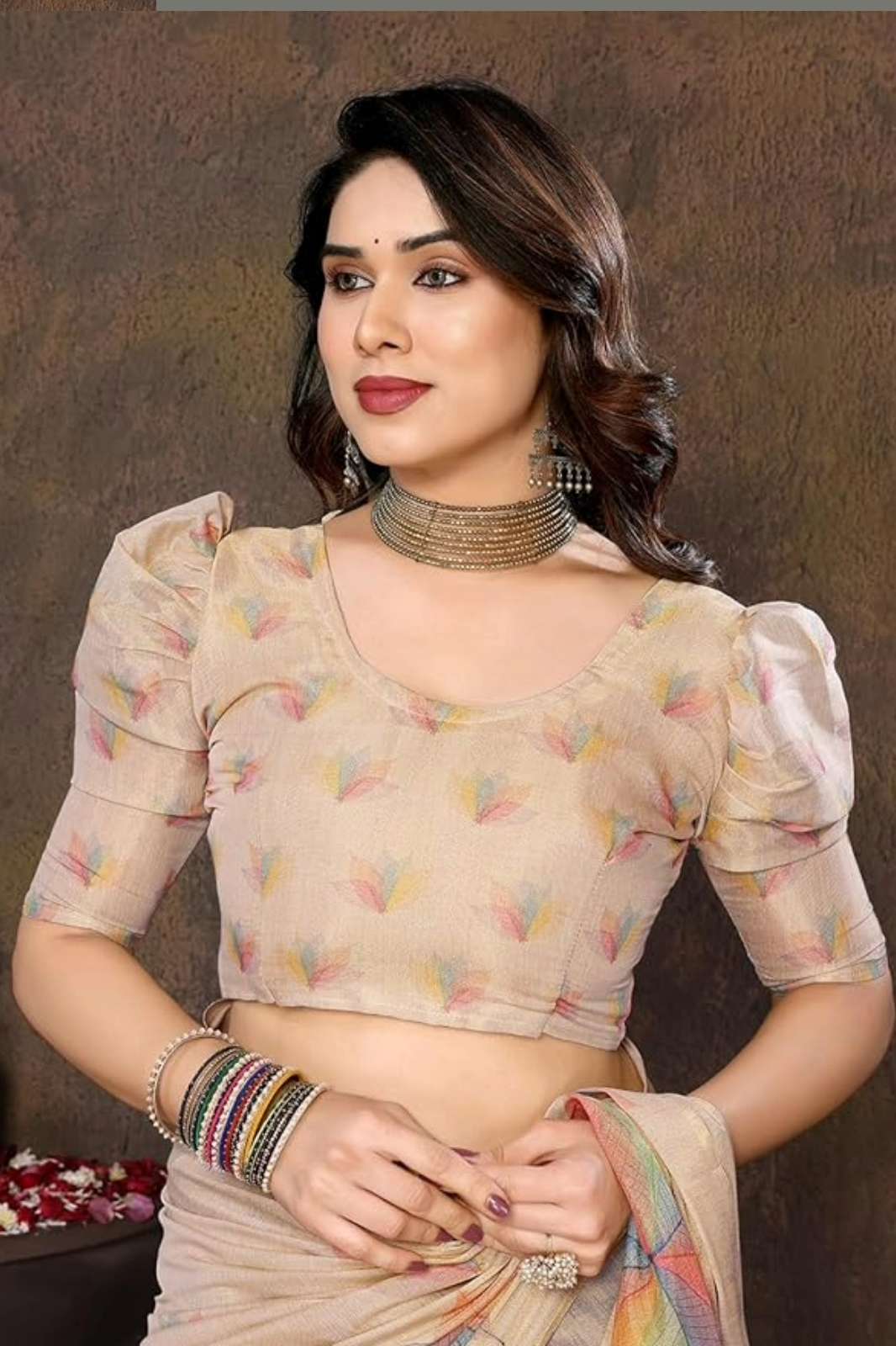 Shri Balaji Emporium Soft Tissue Shine Zari Designer Saree