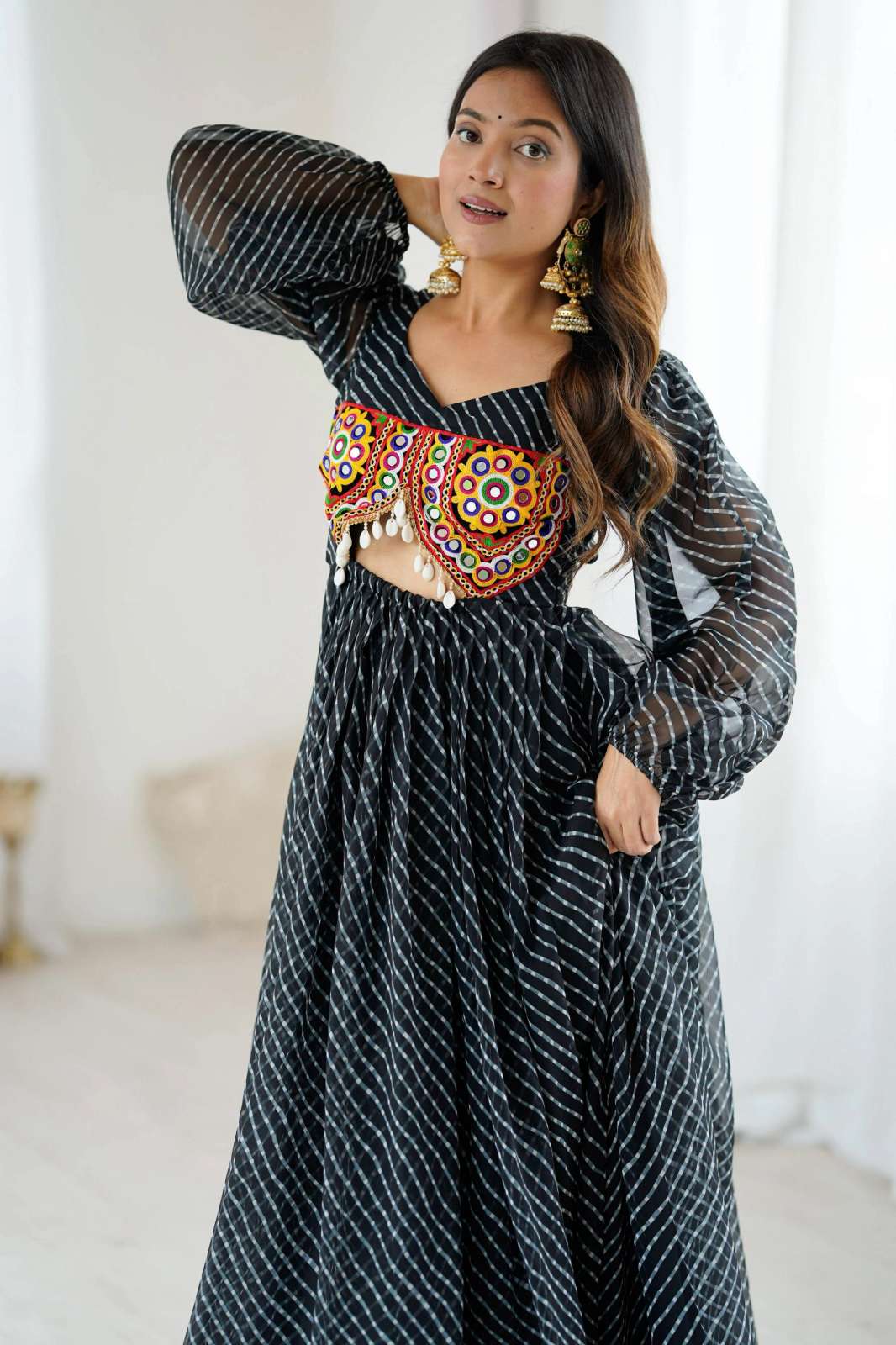 Shri Balaji Emporium SP 40 Georgette Designer Navratri Festivals Gown