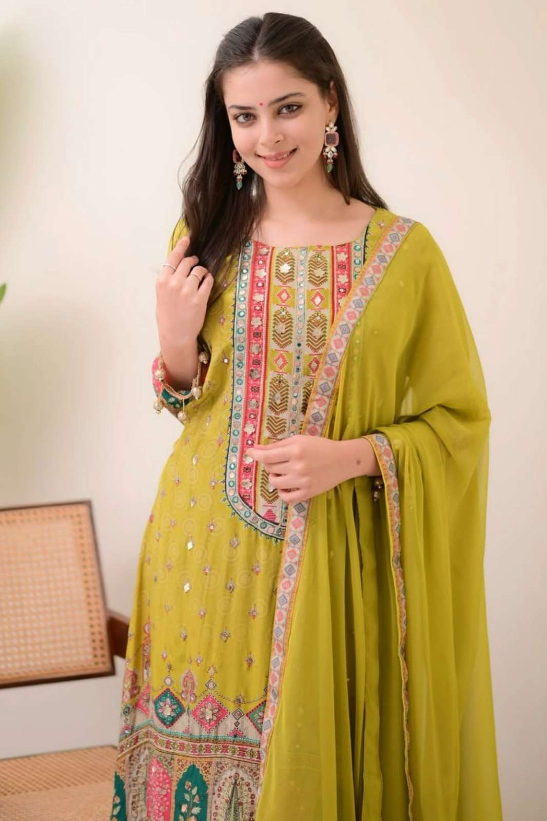 Shri Balaji Emporium YD 028 Ready to Wear Heavy Muslim Cotton Suit