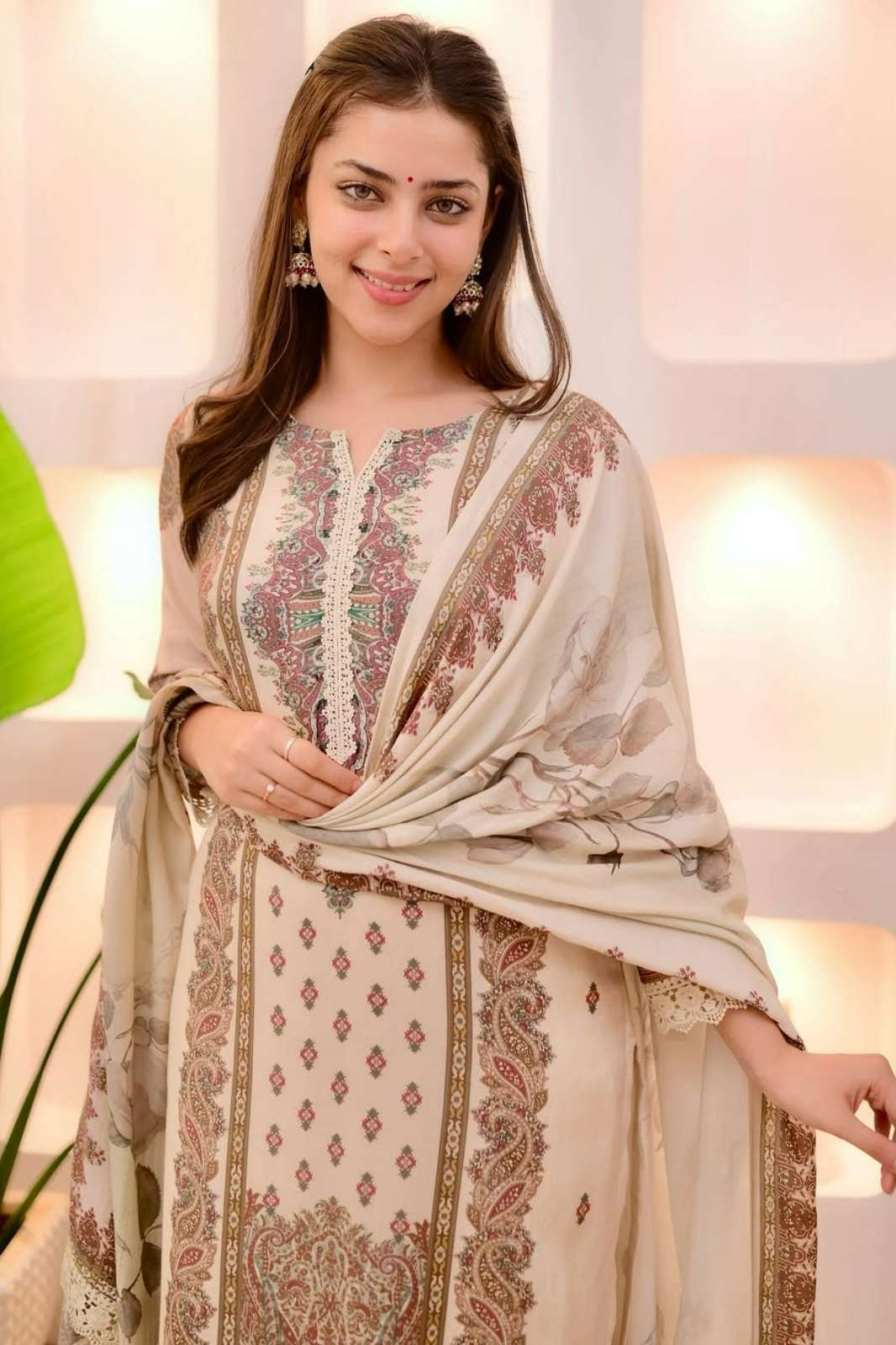 Shri Balaji Emporium YD 035 Festive & Party Wear Heavy Muslim Cotton Suit