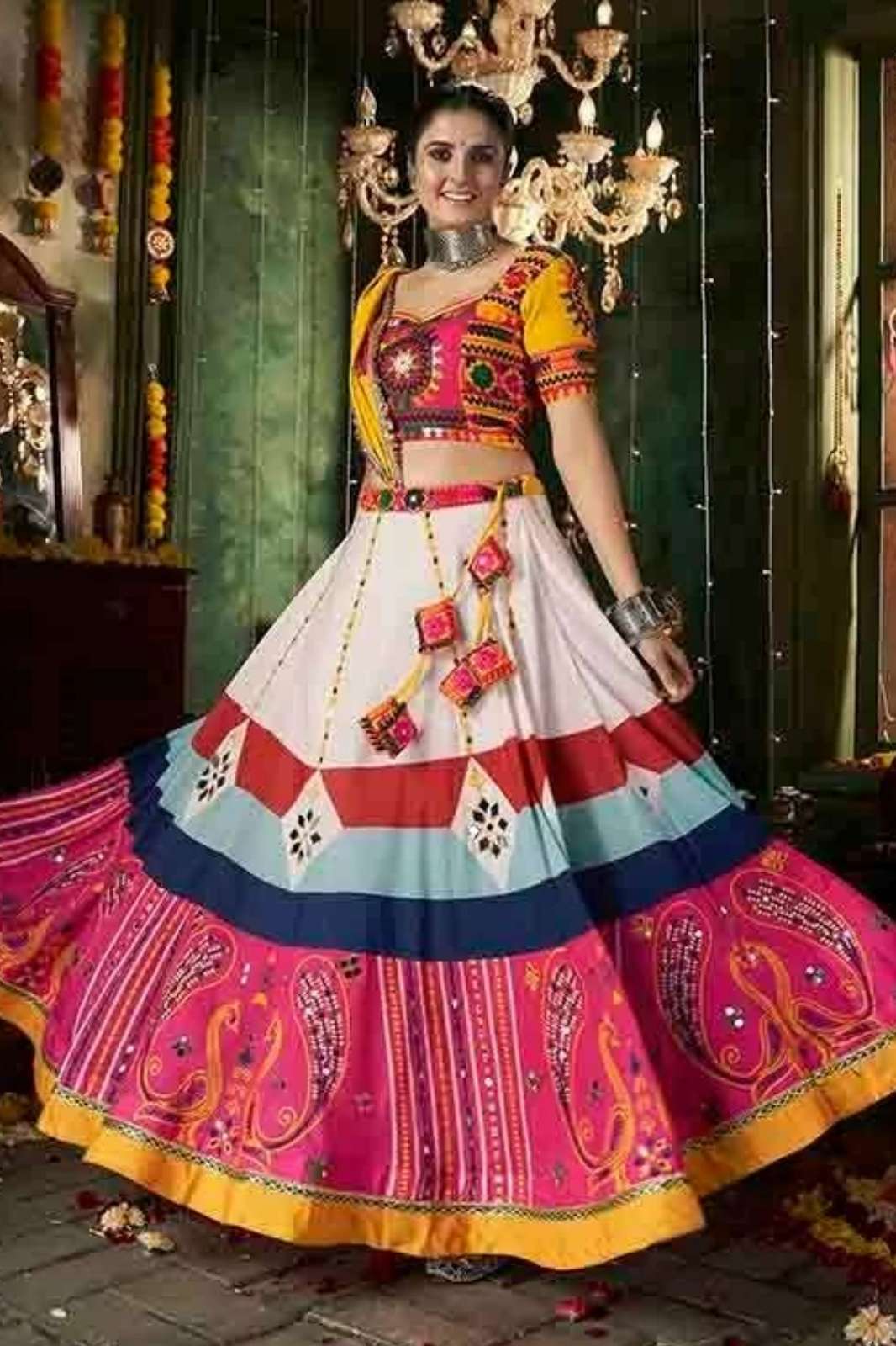 SHUBHKALA 7554 RAAS VOL. 12 Navratri Collection Designer Chaniya Choli