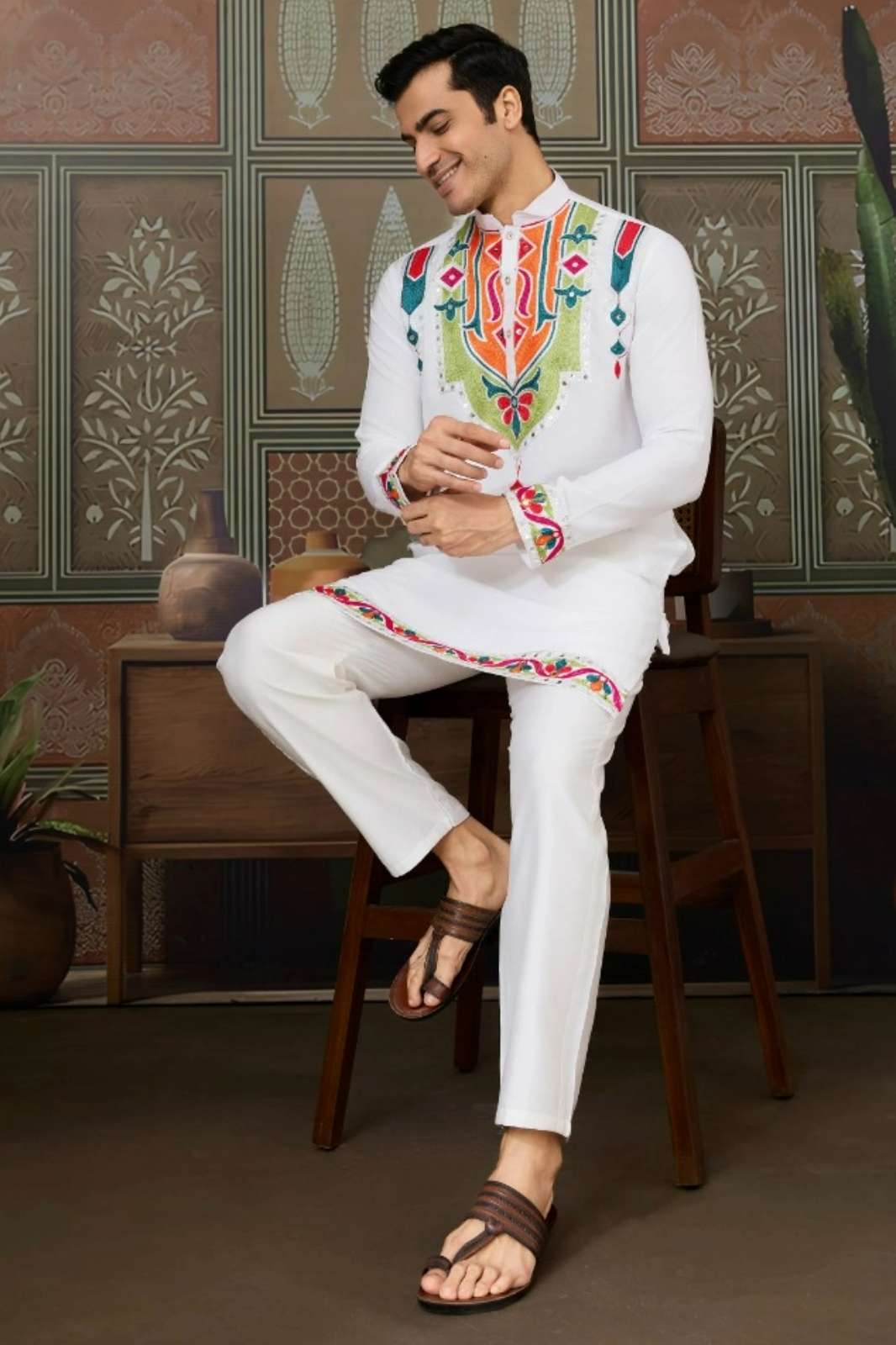 SHUBHVASTRA RAJWADI RAAS 4 Festival Mens Wear Kurta Collection