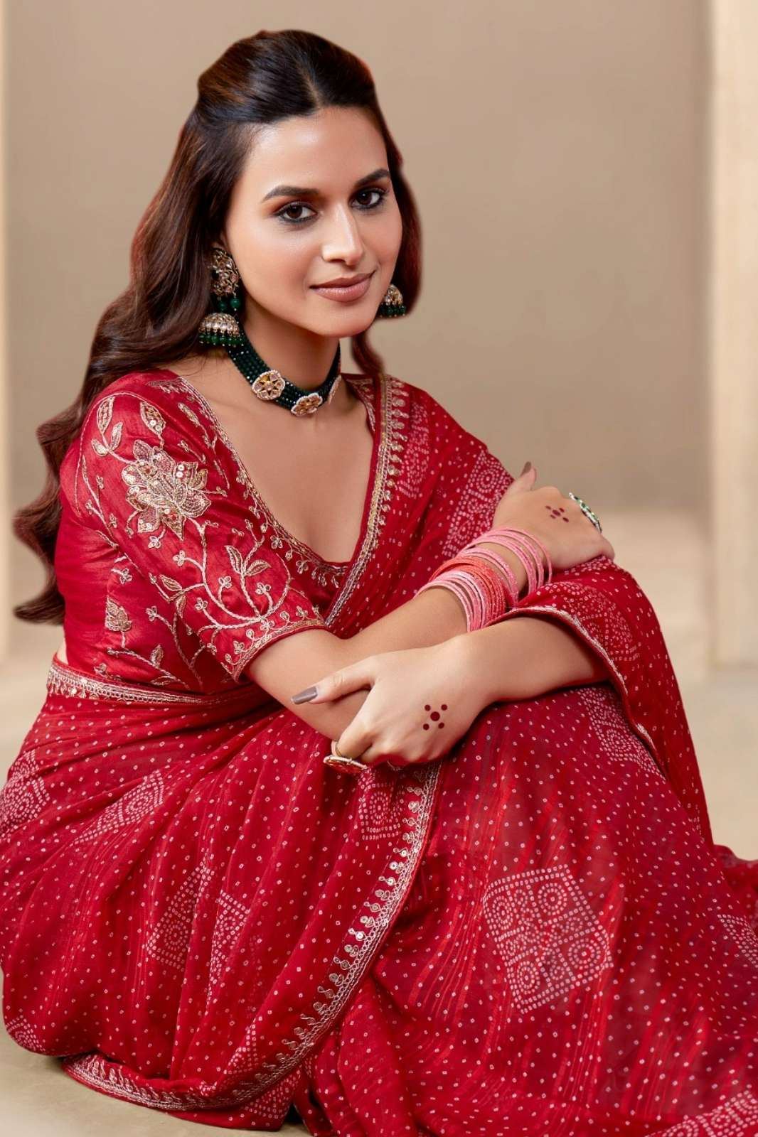 Stavan Bandhniya vol 2 Trending Georgette Fancy Pattern Saree 