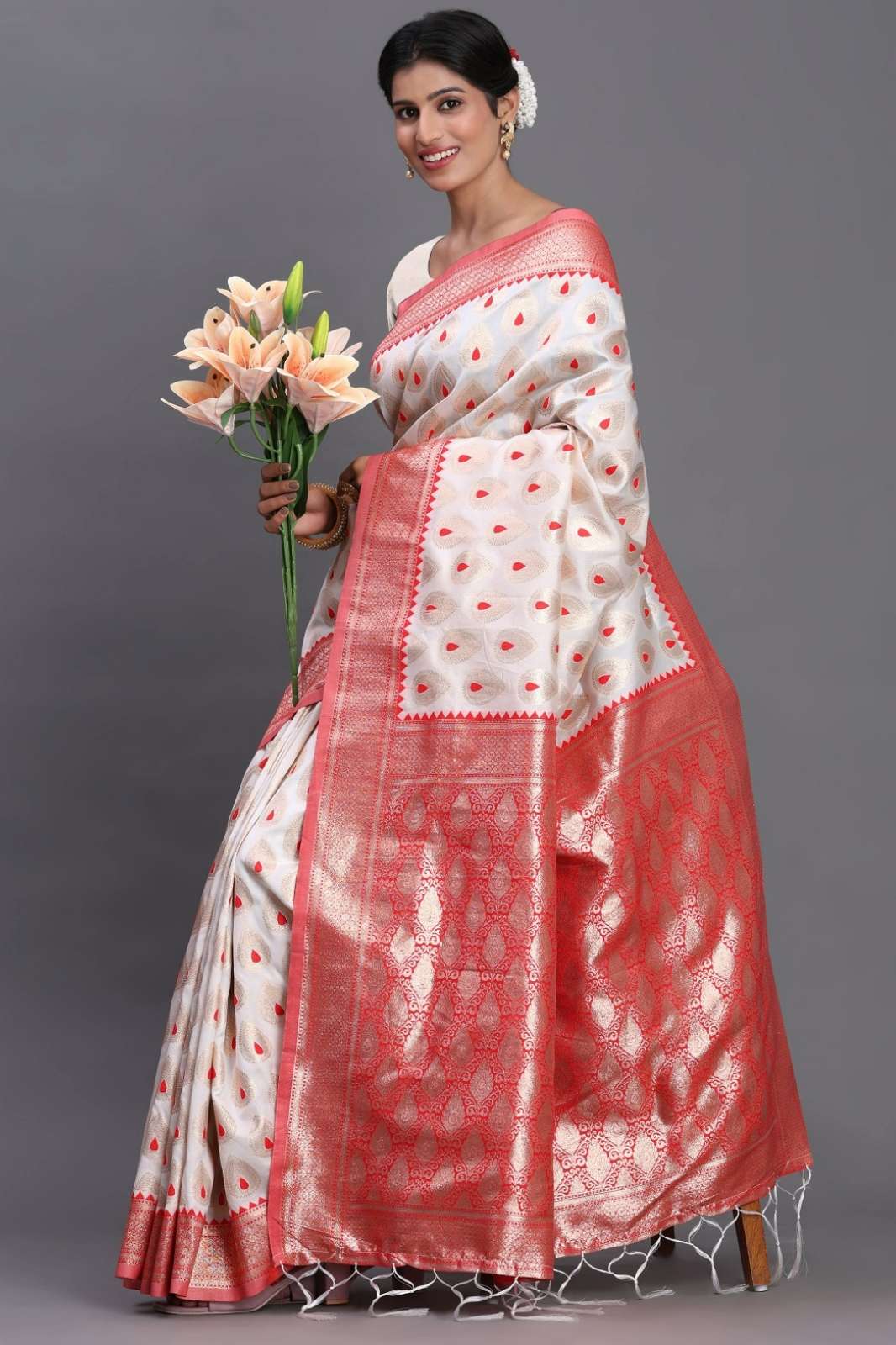 ASTITA BANSURI 1004 TO 1009 LINEN COTTON DESIGNER SAREE