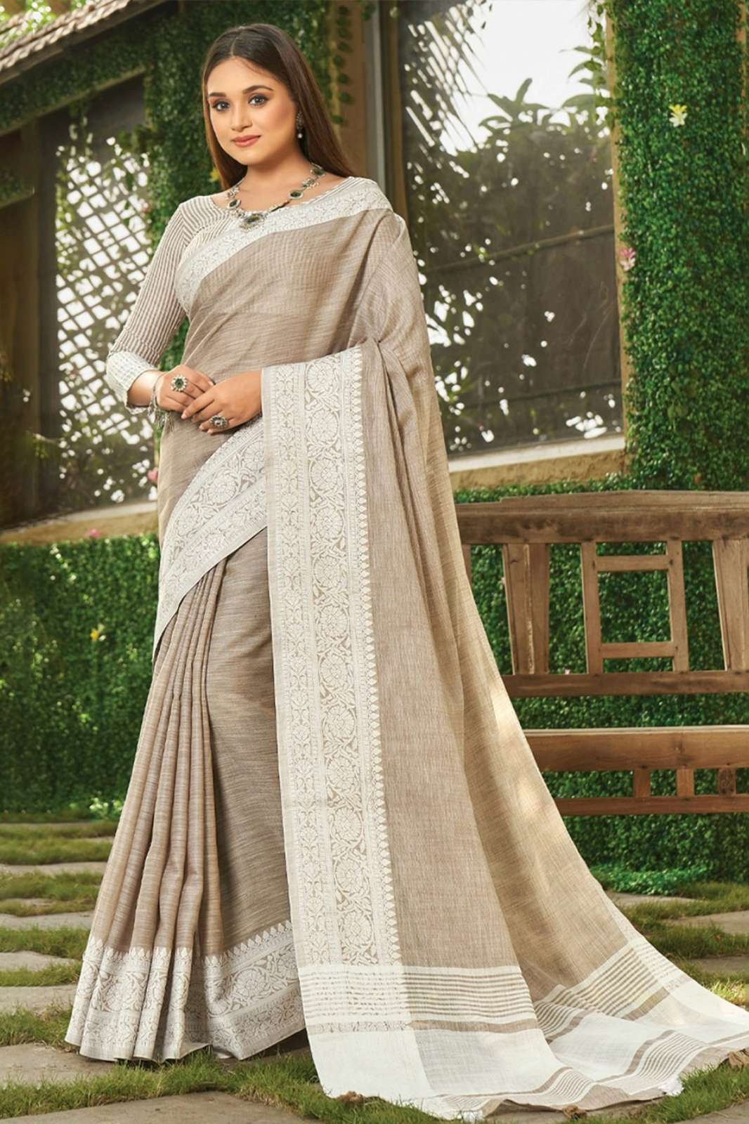 Astita VAIBHAV 1001 TO 1004 Formal Wear Designer Linen Saree