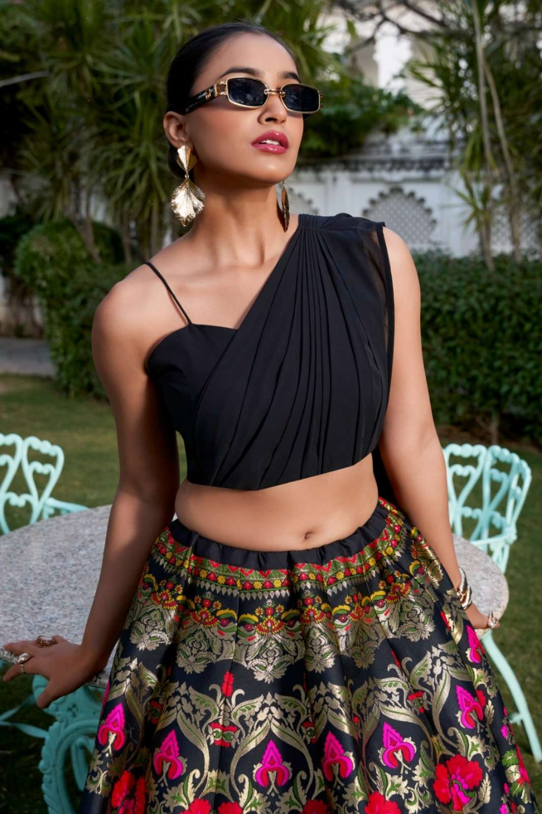 Crazy Cloths Traditional Weaves Banarasi Silk Lehenga Choli