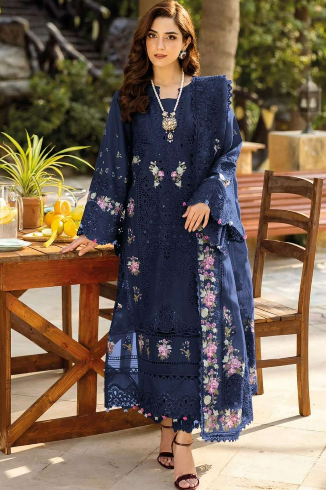 DEEPSY SUITS 1262 Pure Cotton Embroidery Work Pakistani Suit