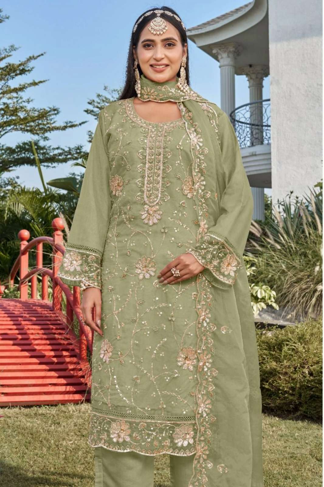 DEEPSY SUITS D 2254 Organa Embroidery & Bits Work Pakistani Suit 