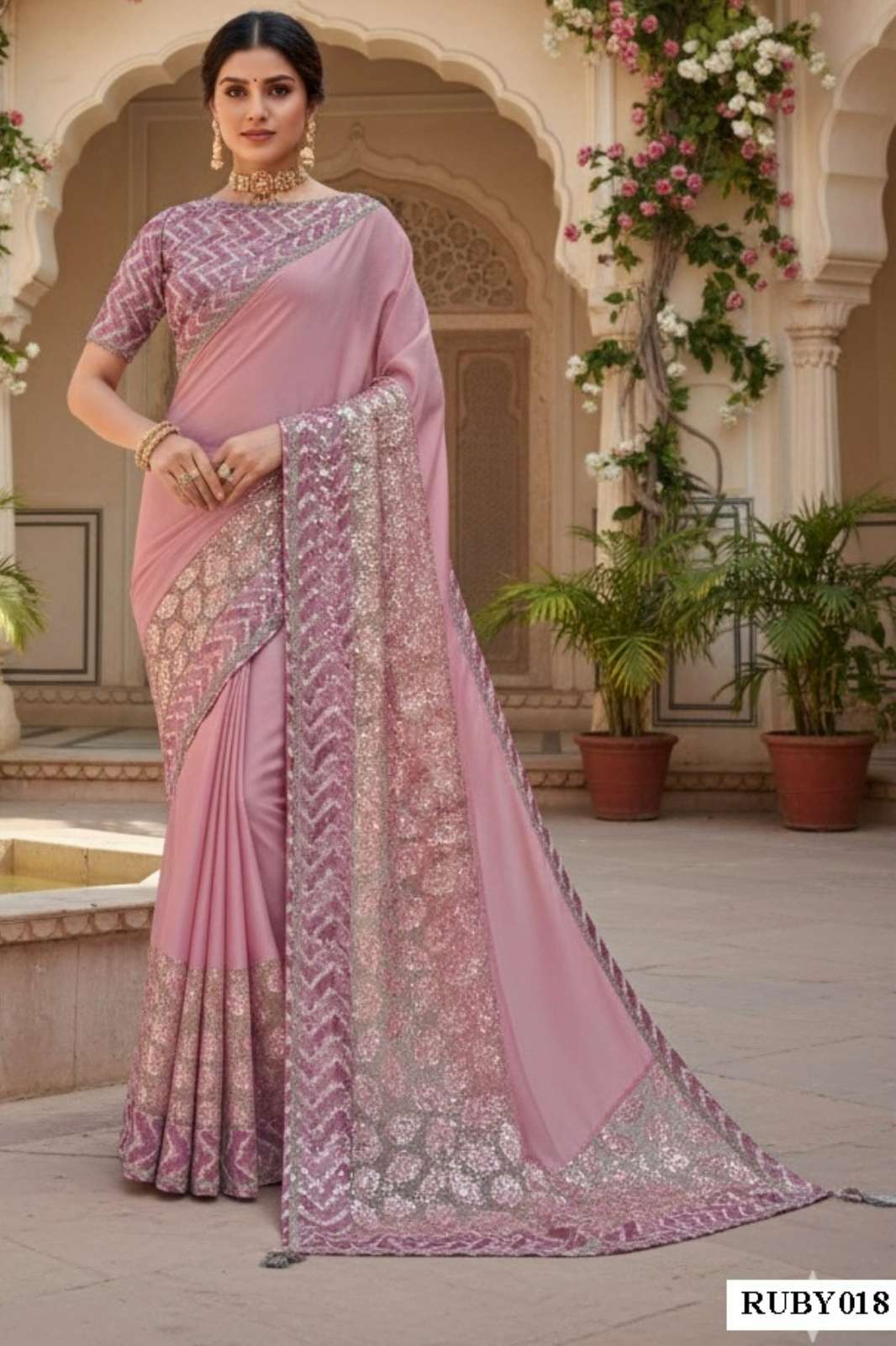 MAHOTSAV MOHMANTHAN RUBY FESTIVE WEAR DESIGNER SAREE COLLECTION 
