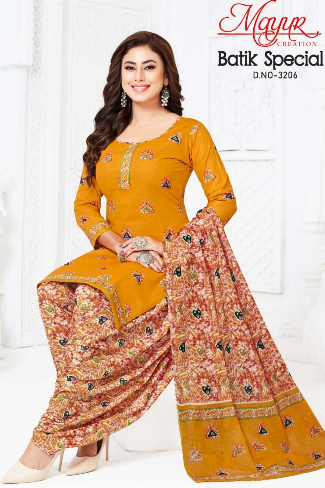 MAYUR CREATION TEXTILEMELA BATIK SPECIAL VOL 32 COTTON FINE QUALITY SUITS