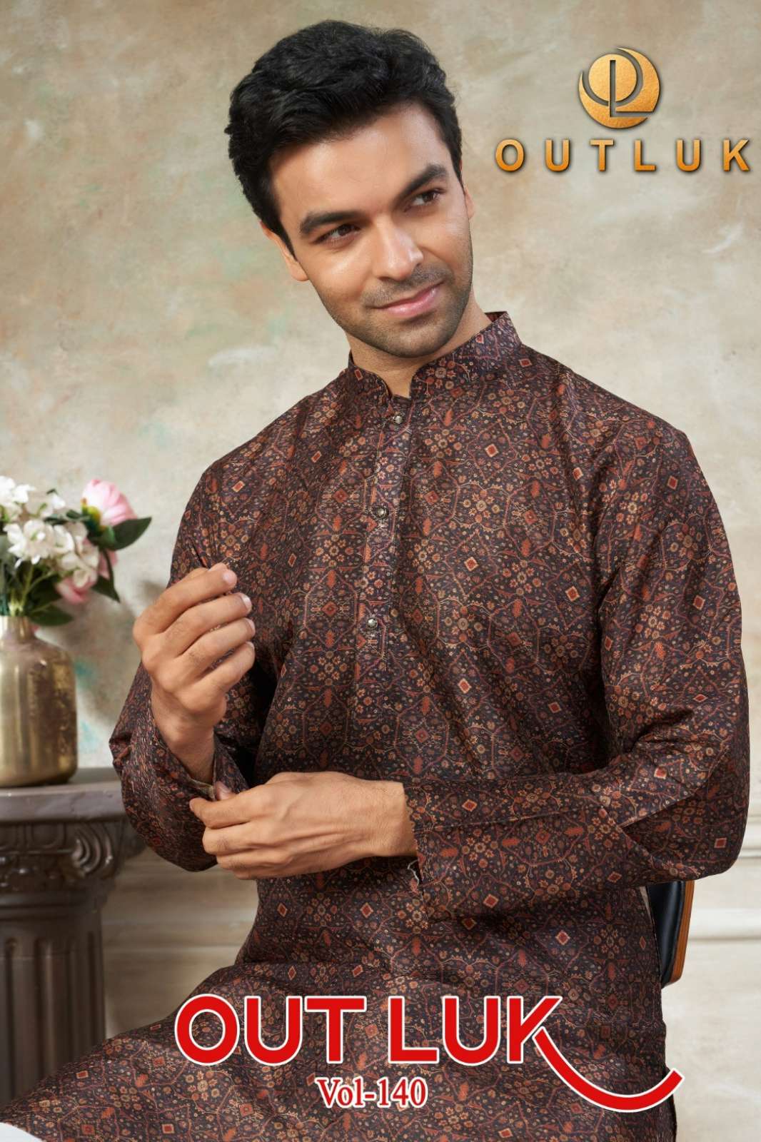 Outlook Outluk Vol 140 Silk Digital Printed Kurta Pajama