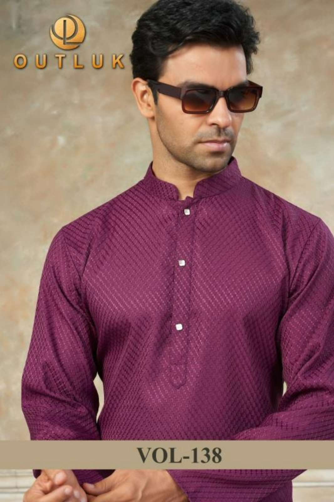 Outlook Outluk Vol138 Designs in Weaving Sifly Work Kurta Pajama