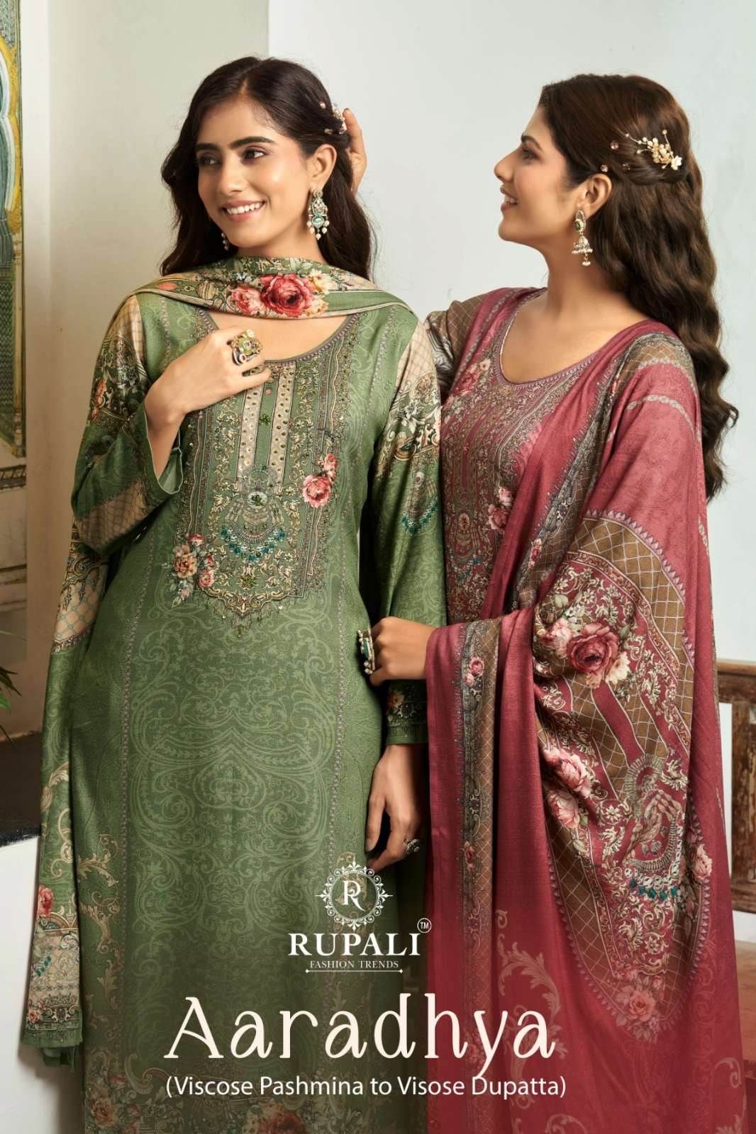 RUPALI AARADHYA VISCOSE PASHMINA DIGITAL PRINTED SUIT 