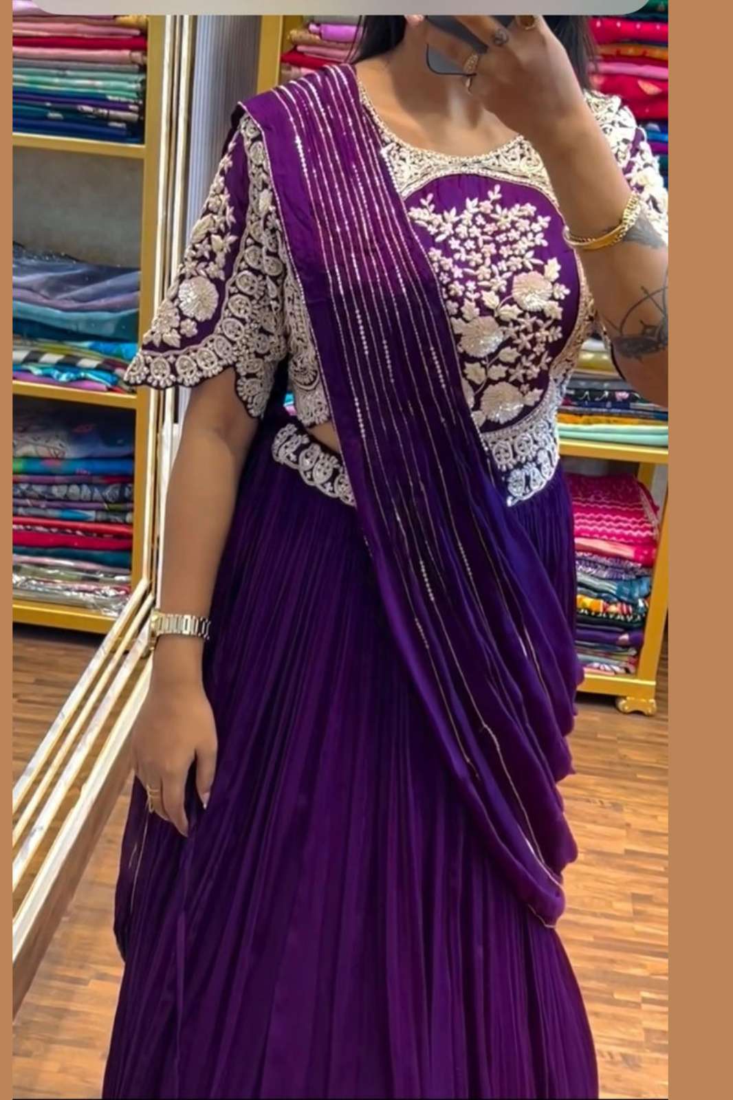 SHRI BALAJI EMPORIUM 144 NEW DESIGNER PARTY WEAR LAHENGA SAREE 