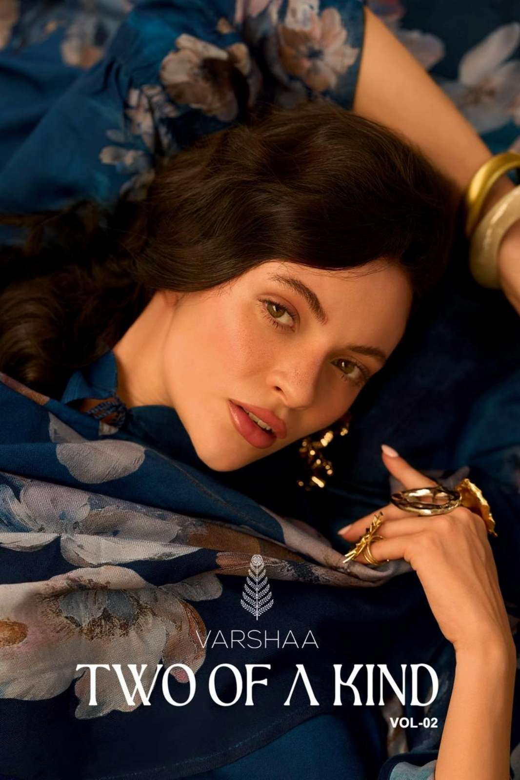 VARSHAA TWO OF A KIND VOL 02 VISCOSE PASHMINA SUIT WITH EMBROIDERY