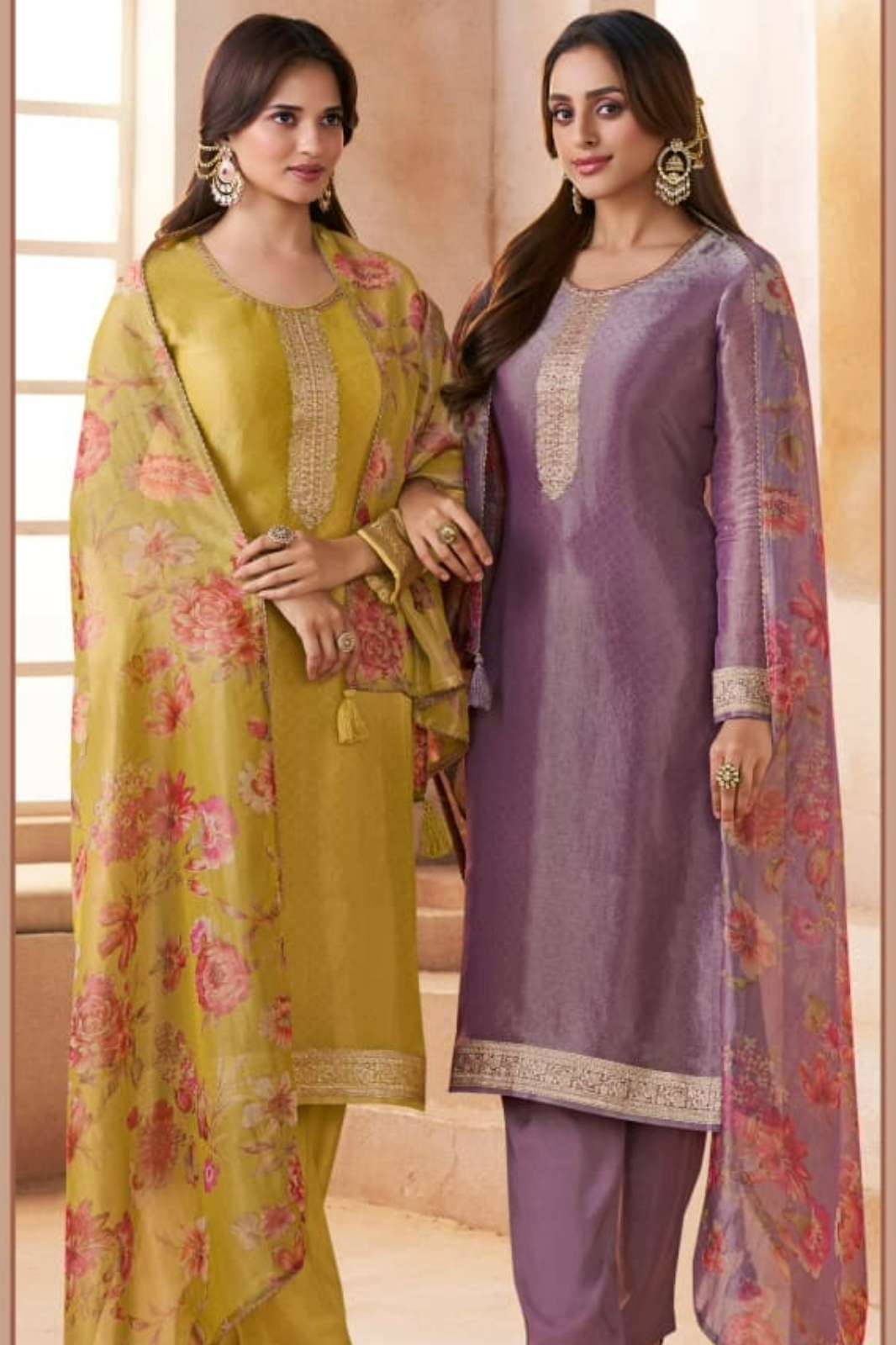 Vinay KULEESH KANCHI 2 Premium Kanchipuram Silk Suit with Hand Work