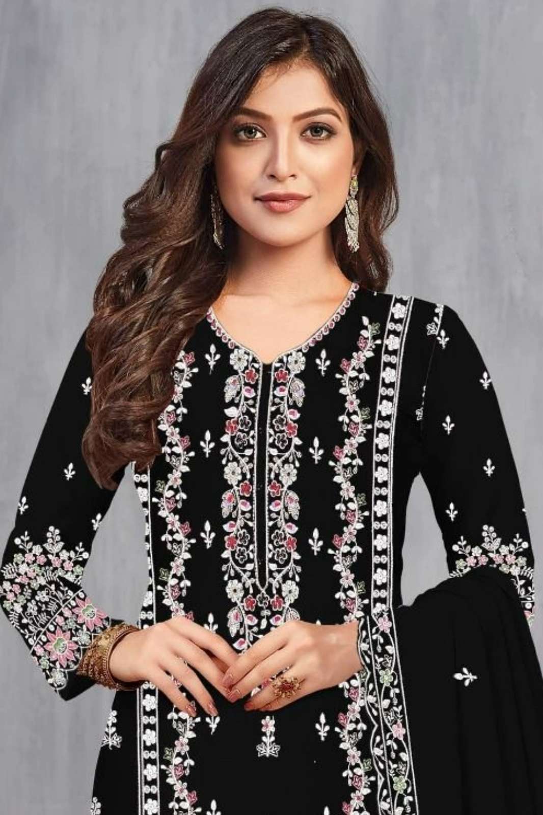 AFFAN 193 Fox Georgette Designer Pakistani Suit