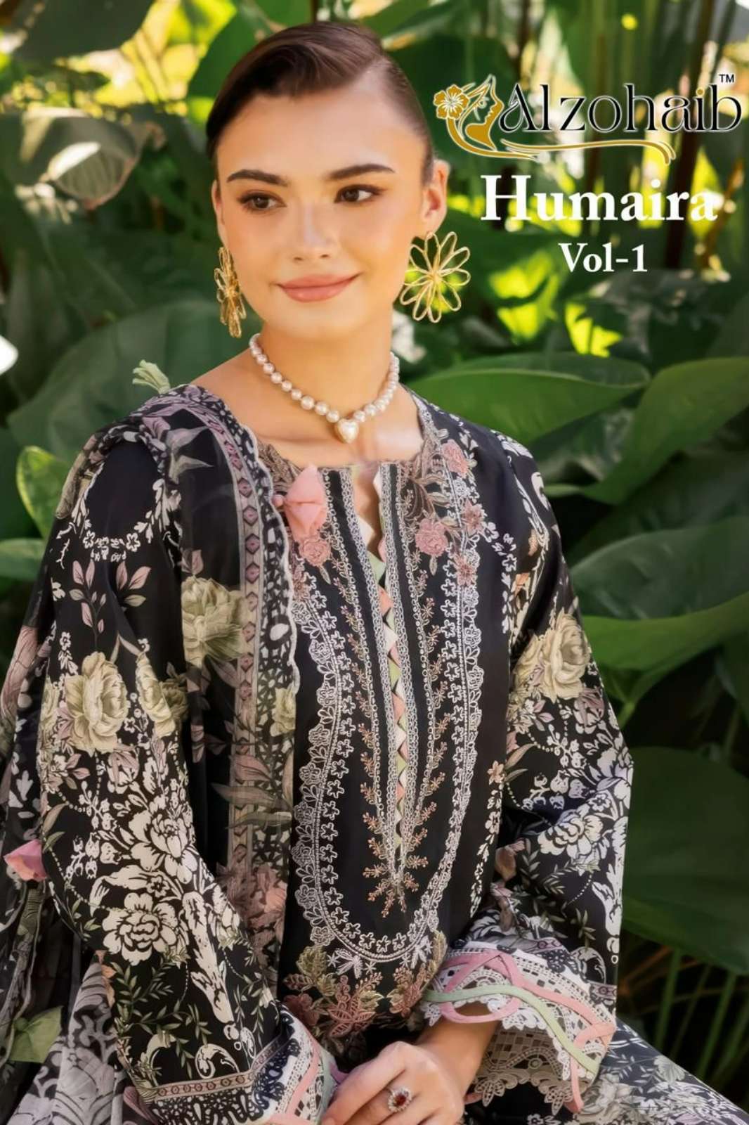 ALZOHAIB AZ 1351 A 1351 B 1357 A 1357 PURE COTTON PAKISTANI SALWAR SUIT