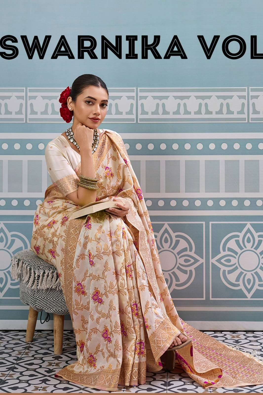 Astita Swarnika Vol 3 3001 TO 3006 Silk with Weaving Work Saree