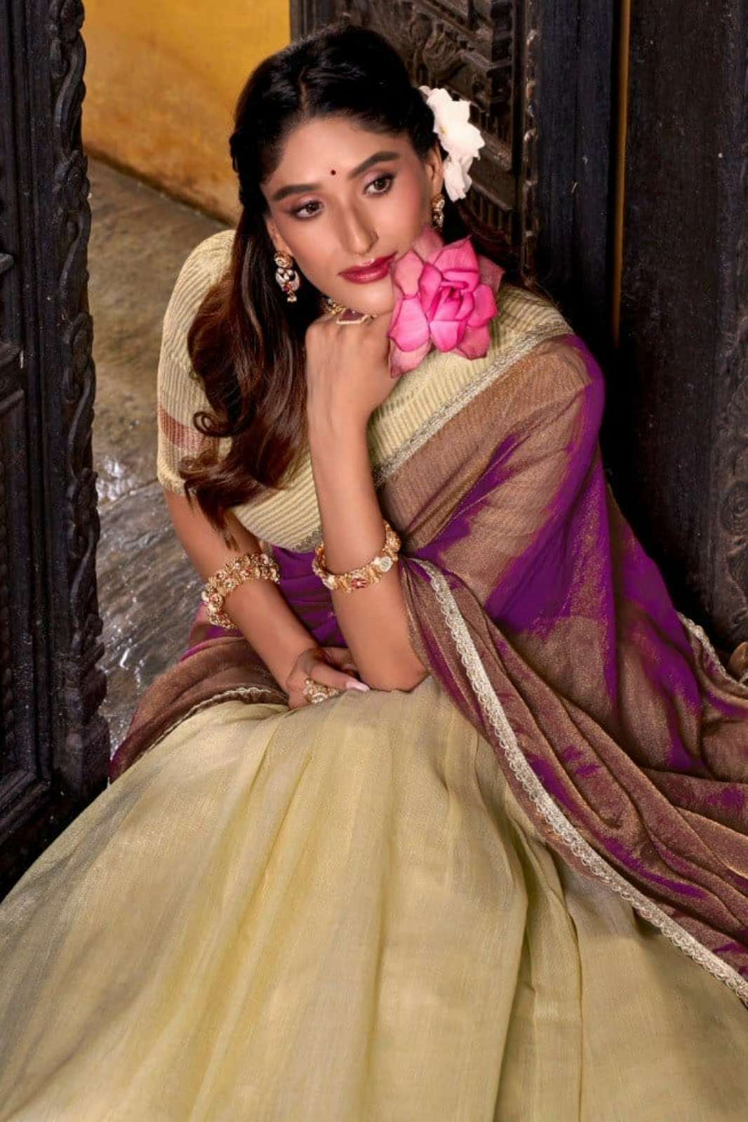 Crazy Cloths ASHWITHA Dupion Silk Designer Lehenga Choli