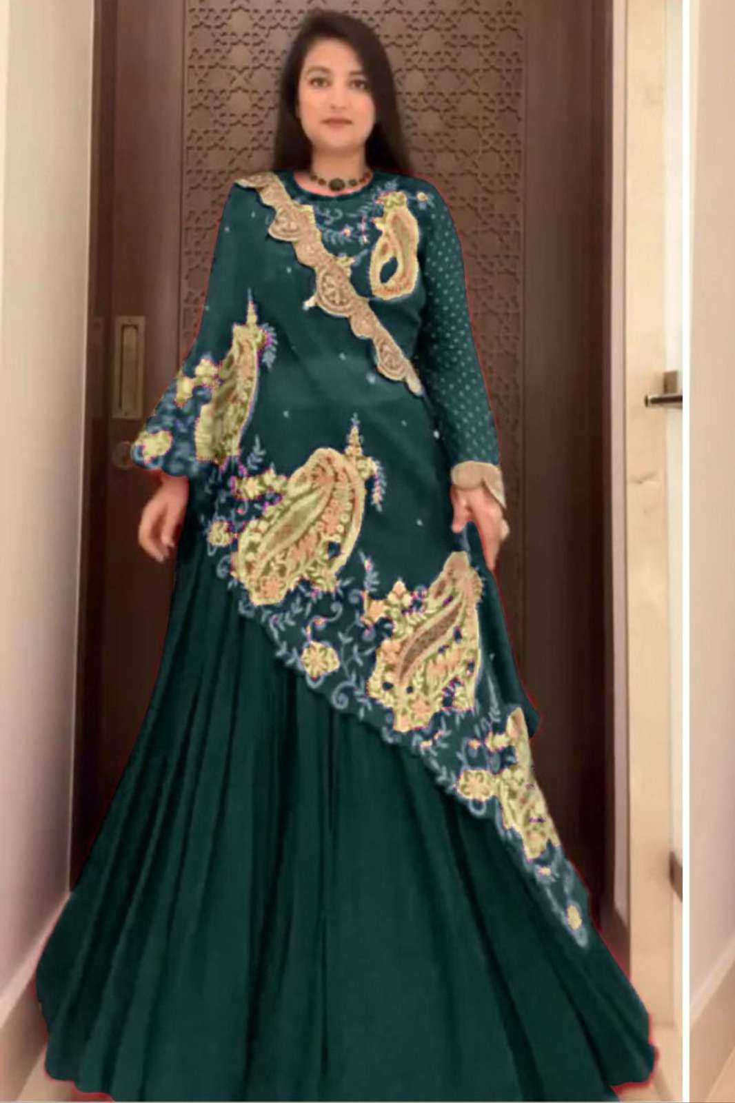 Crazy Cloths BE 400 COLOURS Georgette Designer Lehenga Choli with Shrug