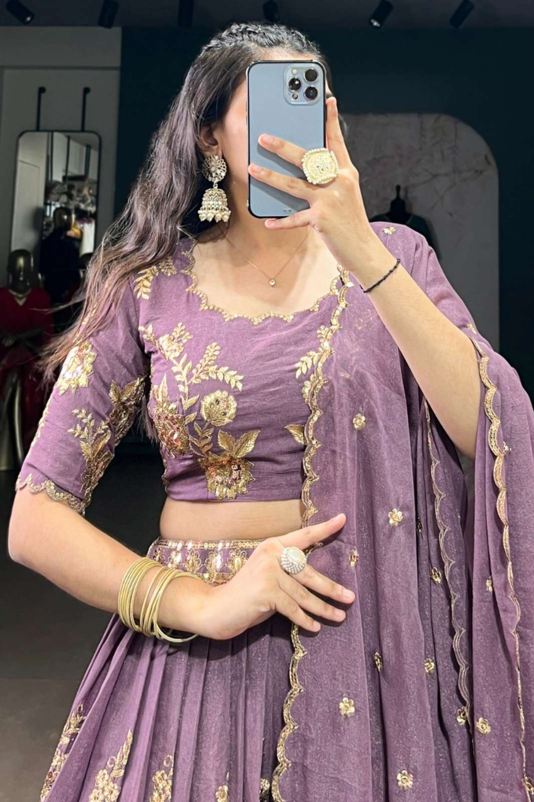 Crazy Cloths ERAVII Chocolate Crush Lehenga Choli