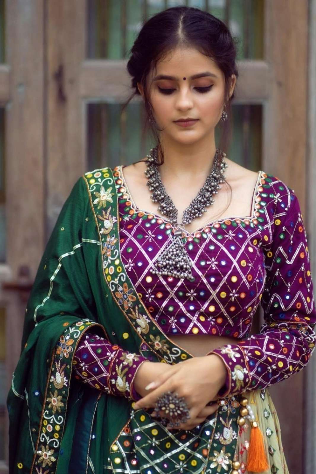 Crazy Cloths SF 1366 Muslin Cotton Lehenga Choli