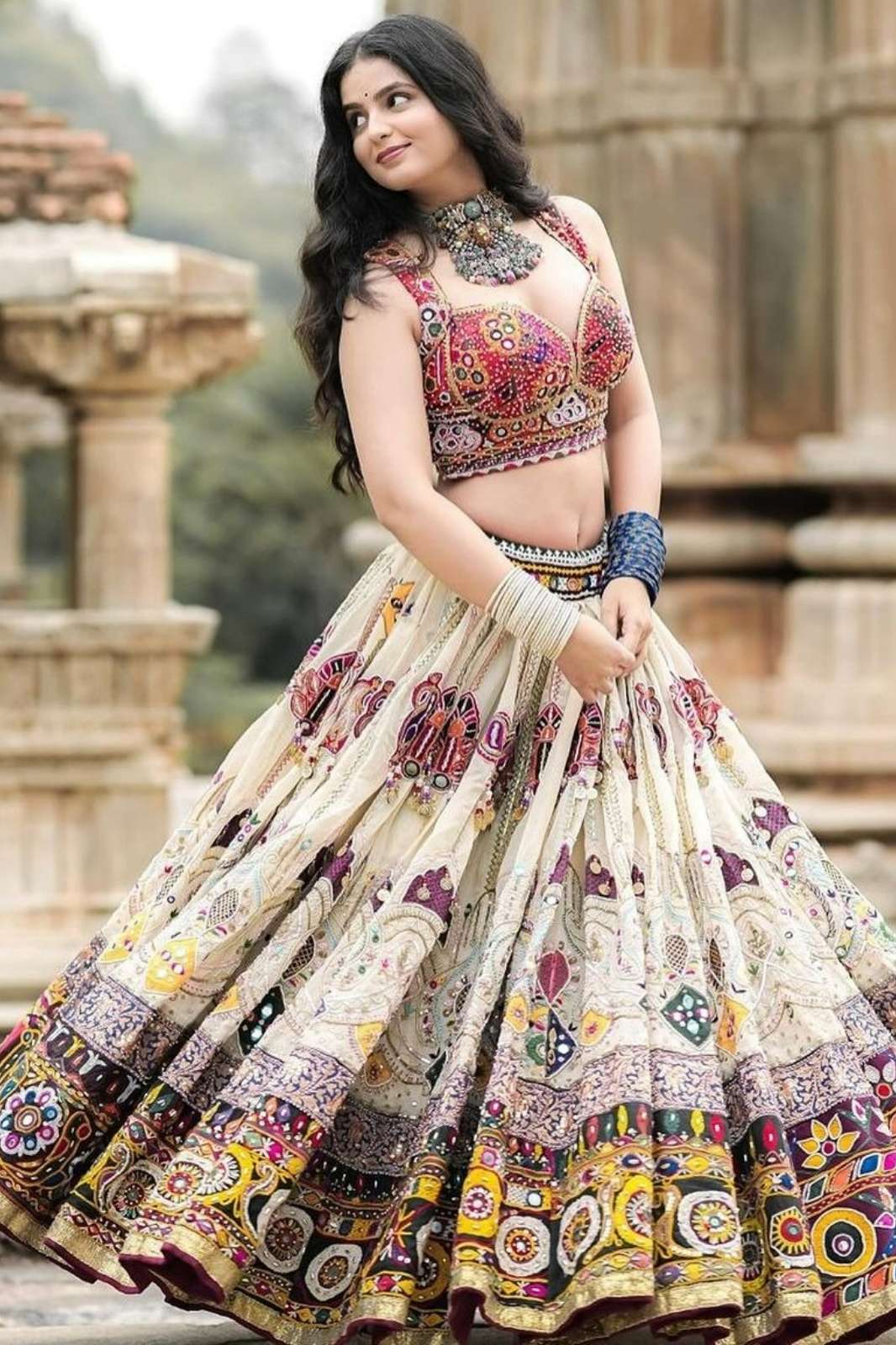 Crazy Cloths SF 1514 Muslin Cotton Designer Lehenga Choli