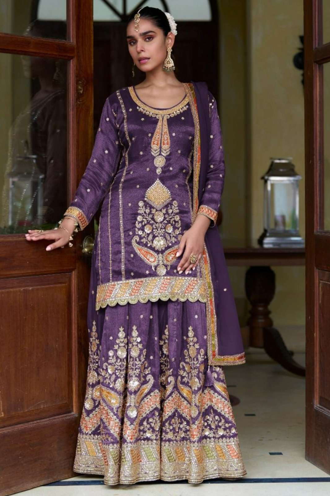 Gulkayra TAIYBA VOL 1 Ready to Wear Embroidered Real Simar Silk Salwar Suit