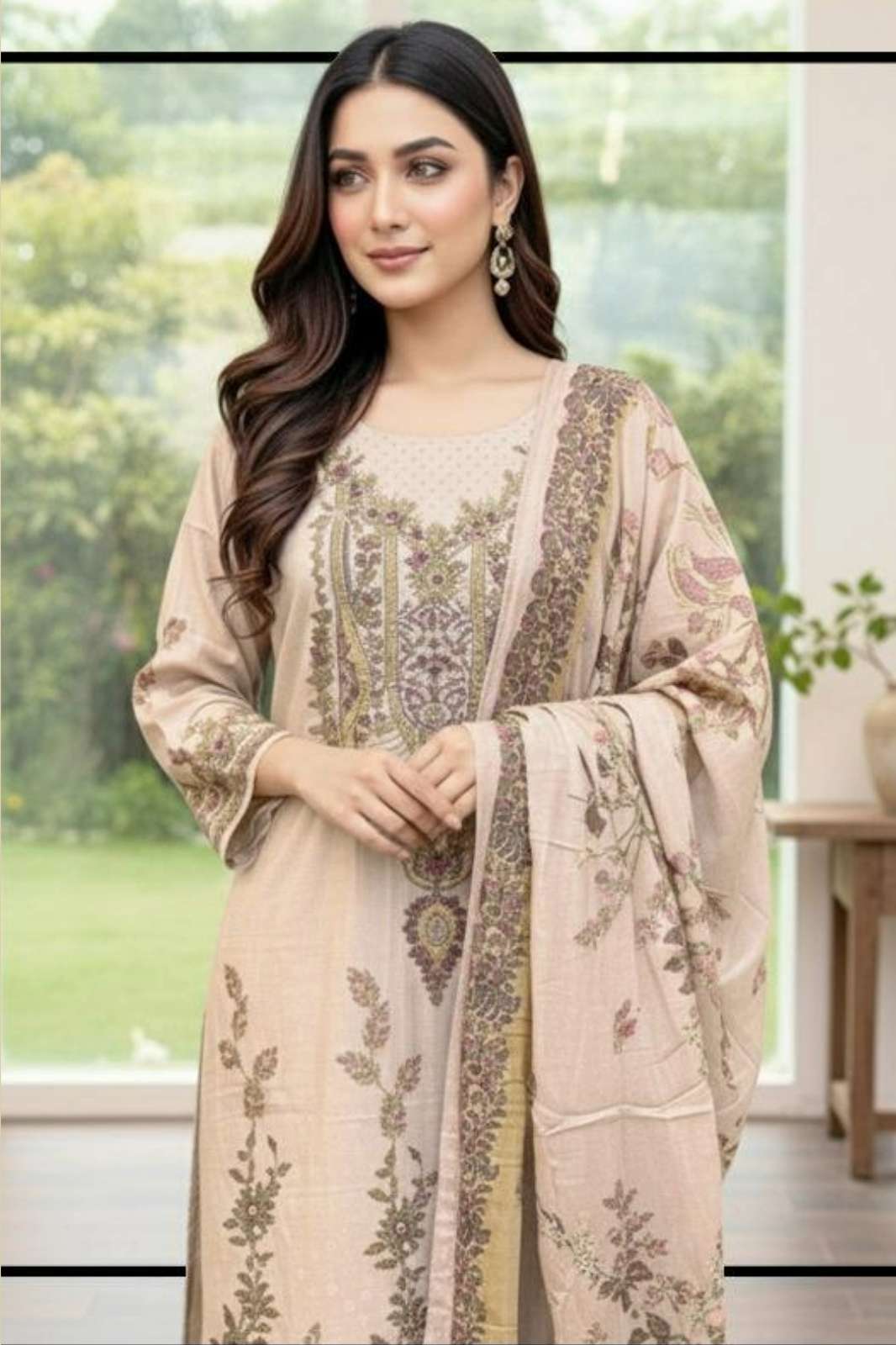 Hoor Tex H 405 To 413 Imported Muslin Printed Pakistani Salwar Suit
