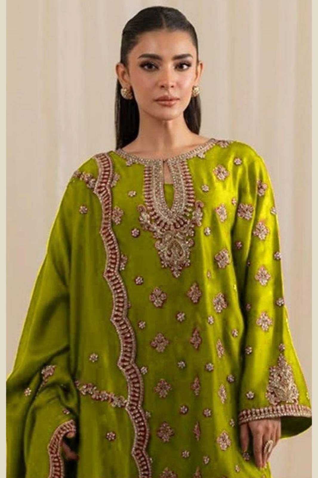 Hoor Tex HF 130 A To C Heavy Chinon Pakistani Salwar Suit