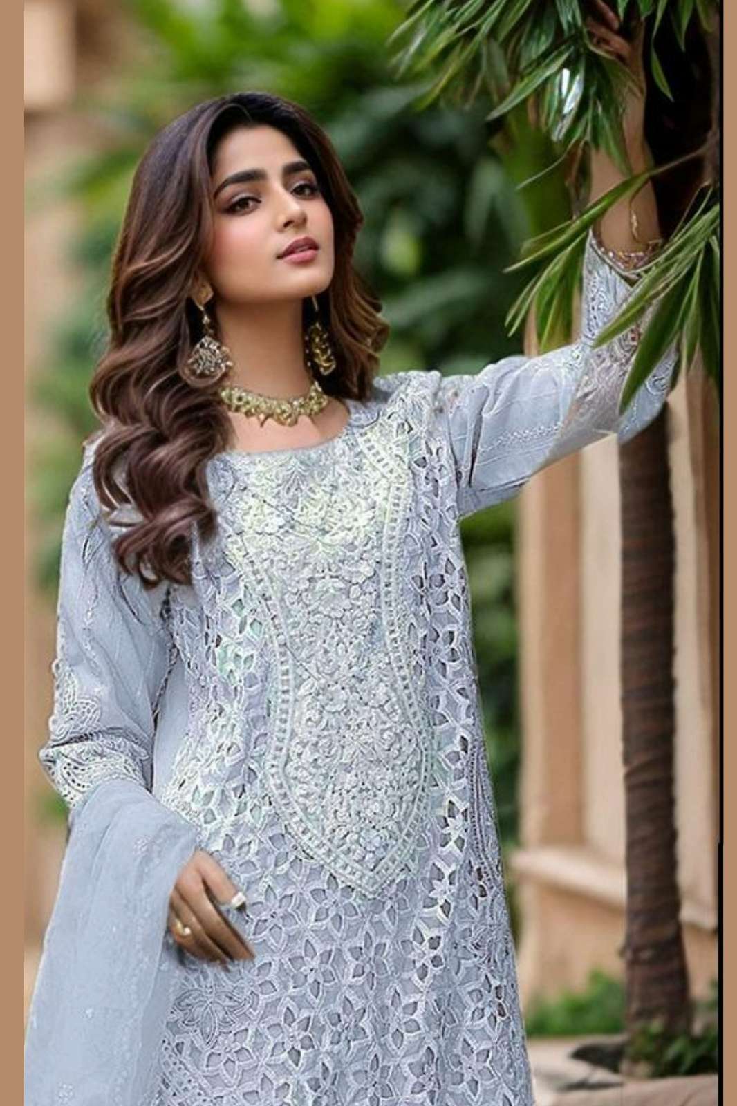 Hoor Tex HF 177 A To D Heavy Organza Pakistani Salwar Suit