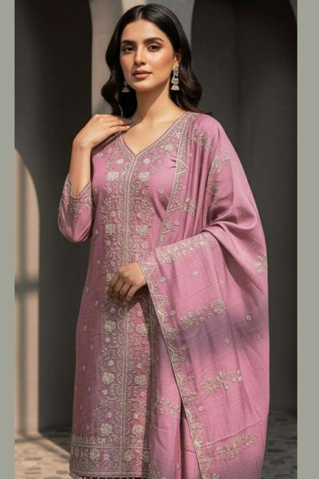 Hoor Tex HF 379 Heavy Simar Designer Pakistani Style Salwar Suit