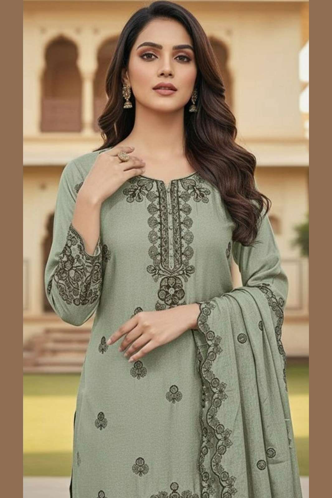 Hoor Tex HF 453 A To D Heavy Chinon Designer Pakistani Salwar Suit