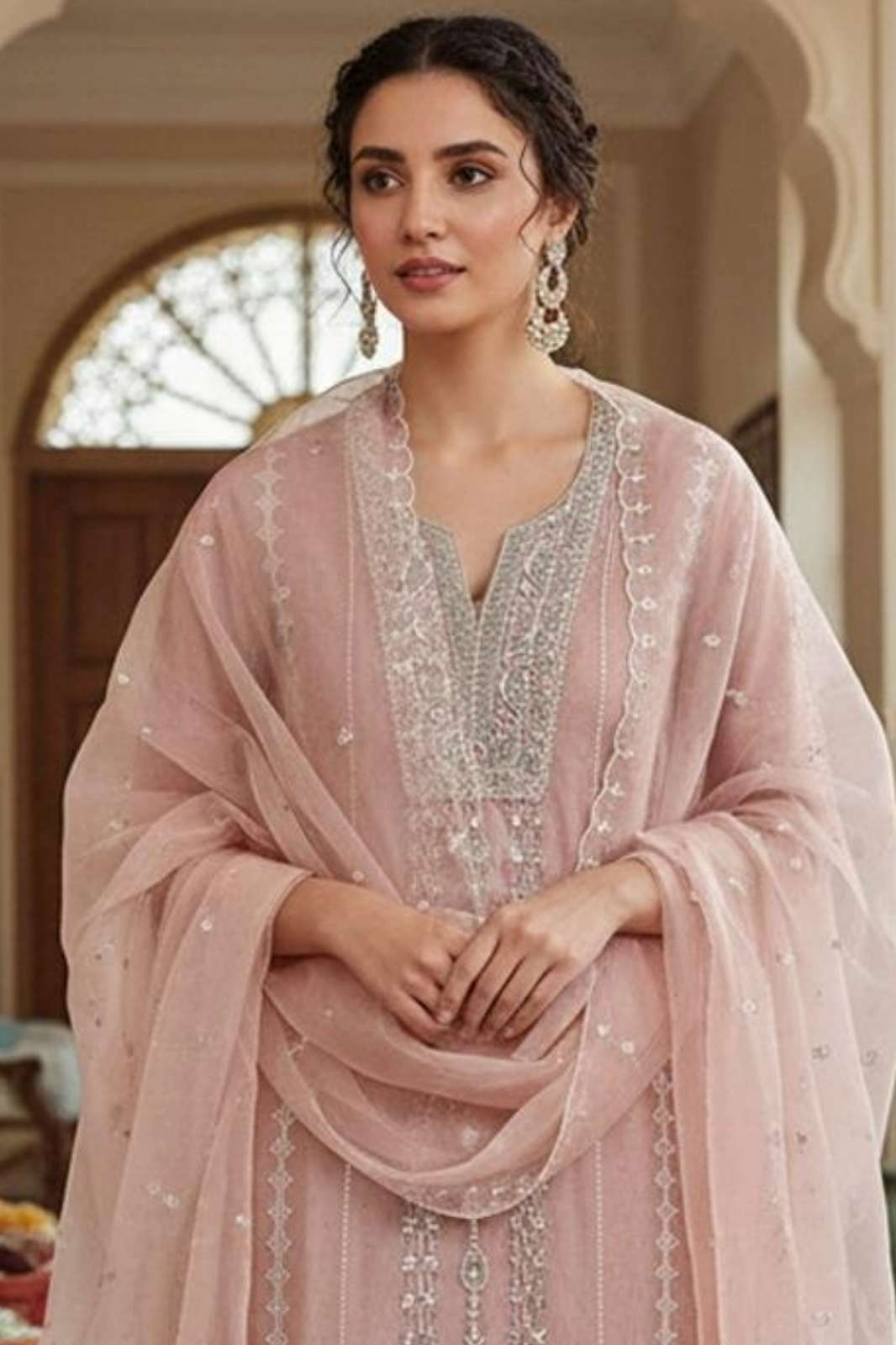 Hoor Tex OR 79 A To D Heavy Organza Pakistani Salwar Suit