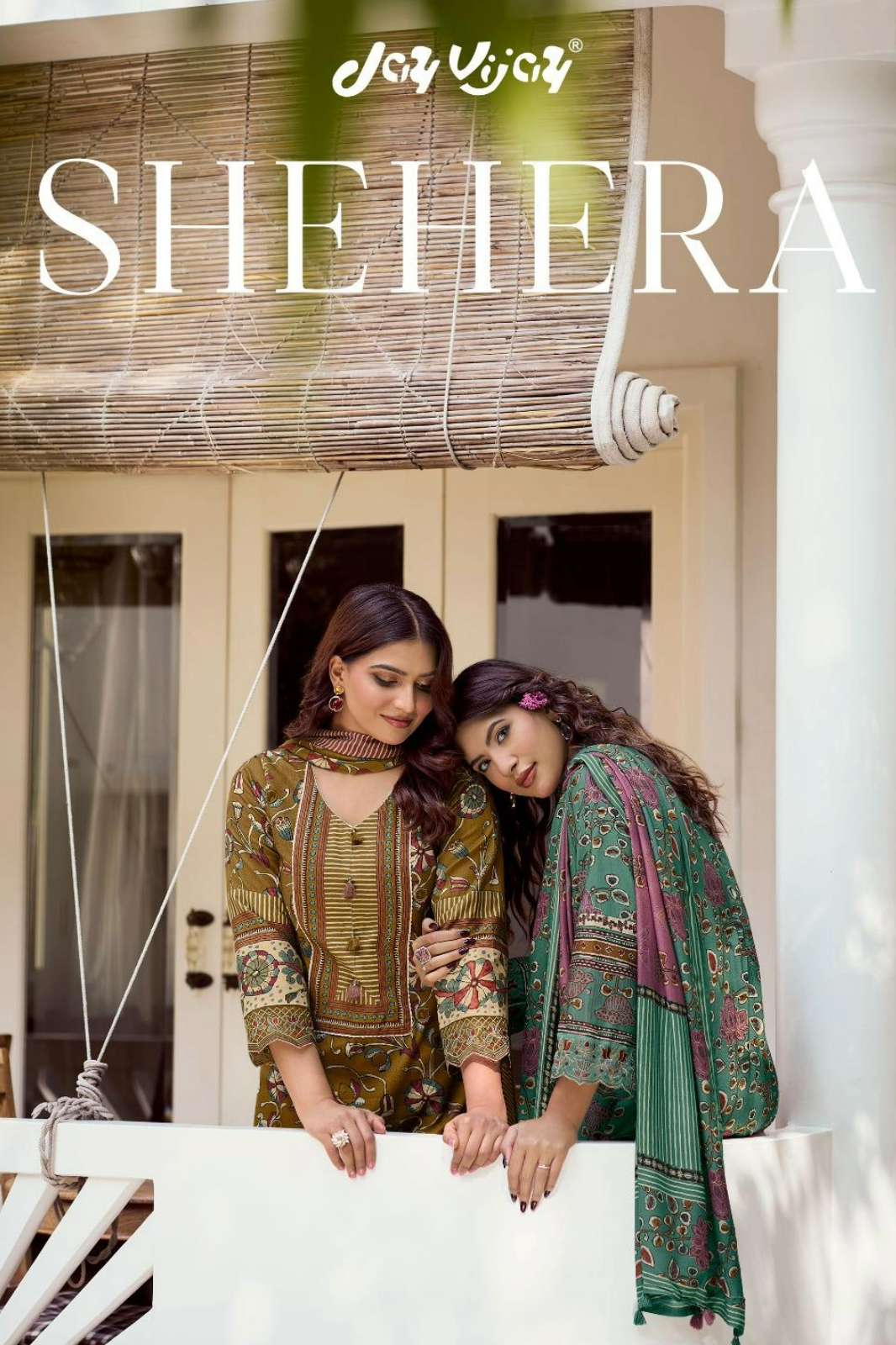 JAY VIJAY SHEHERA PURE PREMIUM CORDUROY DIGITAL PRINTED SUIT WITH EMBROIDERY