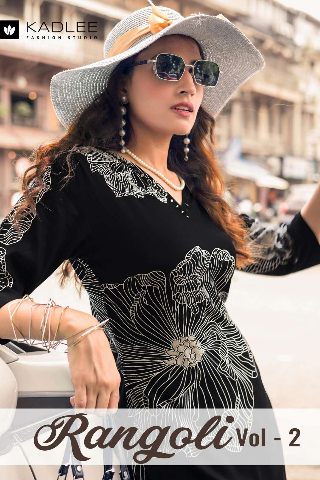 Kadlee Rangoli vol 2 Ready to Wear Beautiful Printed Rayon Kurti 