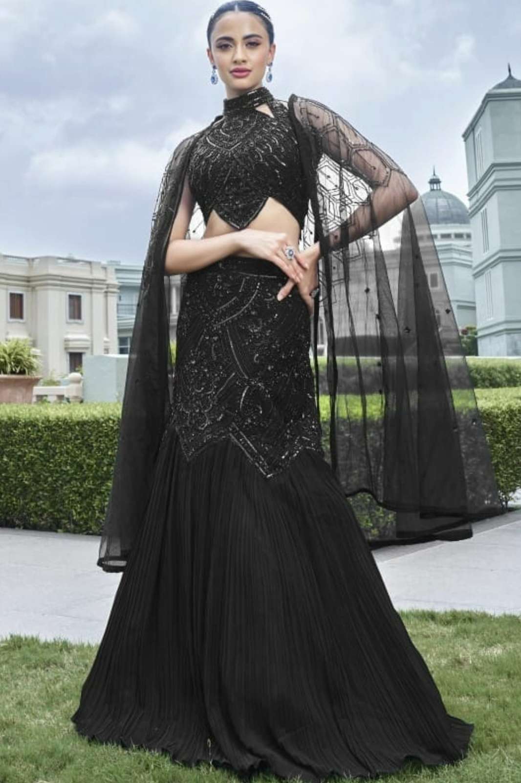 TM25 Lapink LAPINOZ Ready to Wear Premium Viscose Indo Western Dress