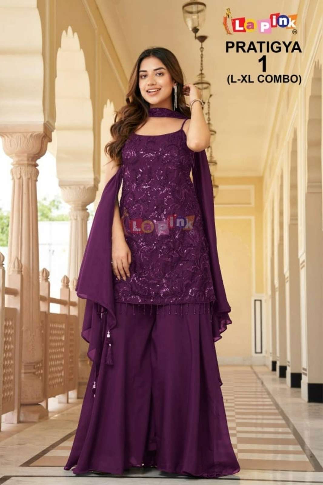 Lapink Pratigya 1 Ready to Wear Premium Silk Embroidered Suit