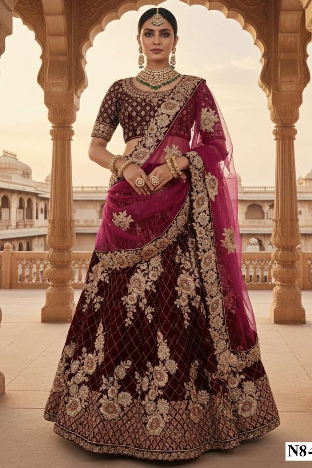 MAHOTSAV NIMAYA MOHEY VOL 03 BRIDAL DESIGNER LEHENGA CHOLI COLLECTION