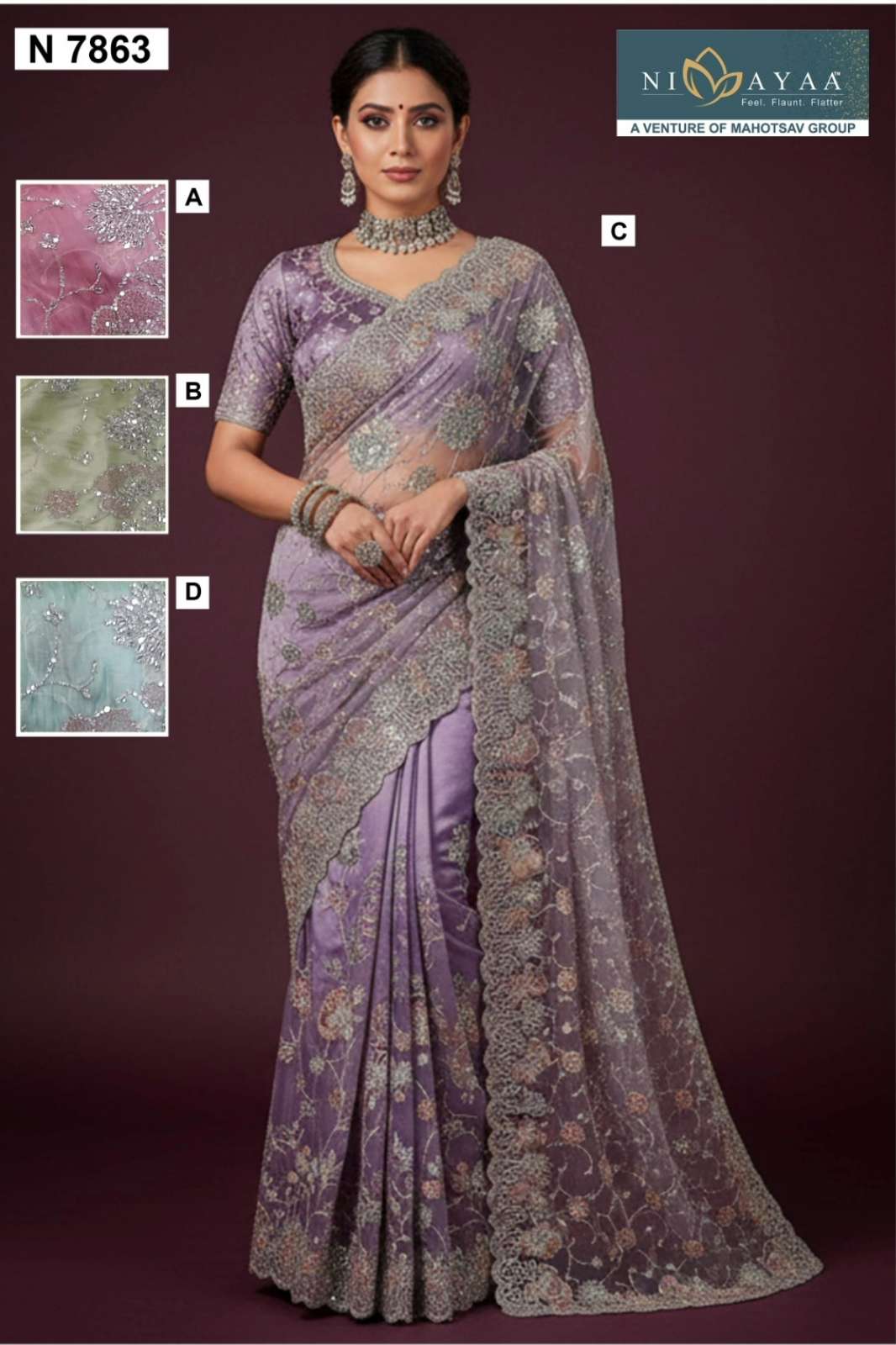 MAHOTSAV NIMAYA NAIRA VOL 01 DESIGNER PREMIUM SAREE COLLECTION 