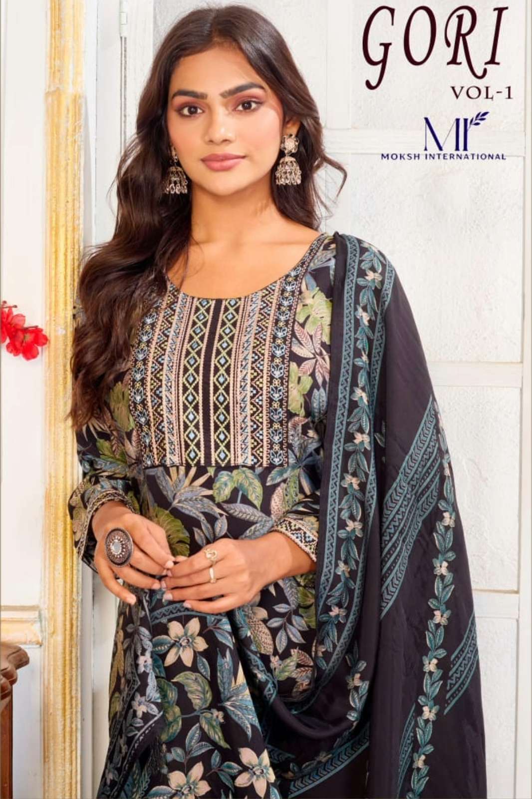 Moksh International GORI VOL 1 Premium Chanderi Straight Suit