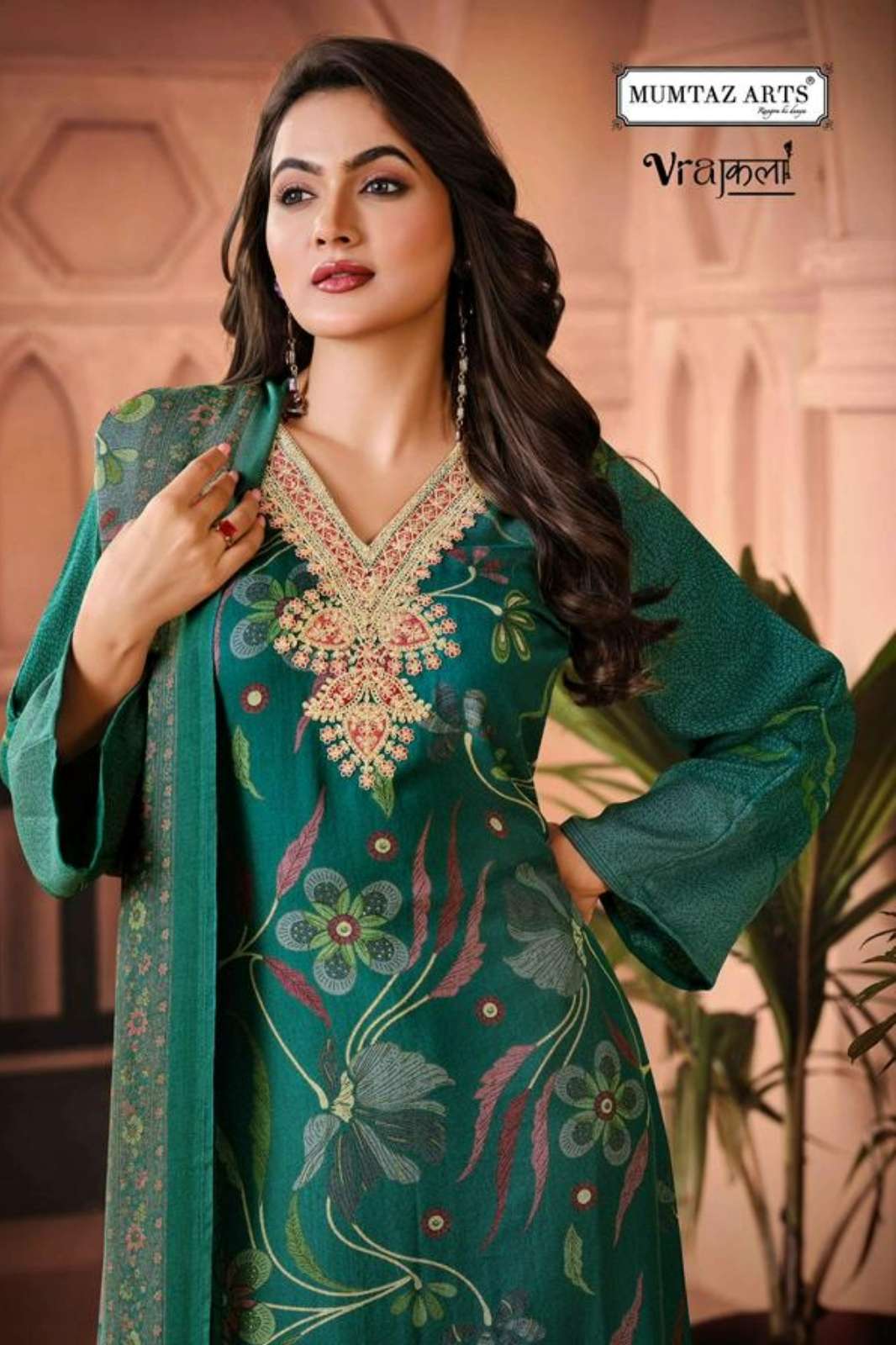 MUMTAZ ARTS MAYURI PURE VISCOSE PASHMINA DIGITAL PRINTED SUIT 