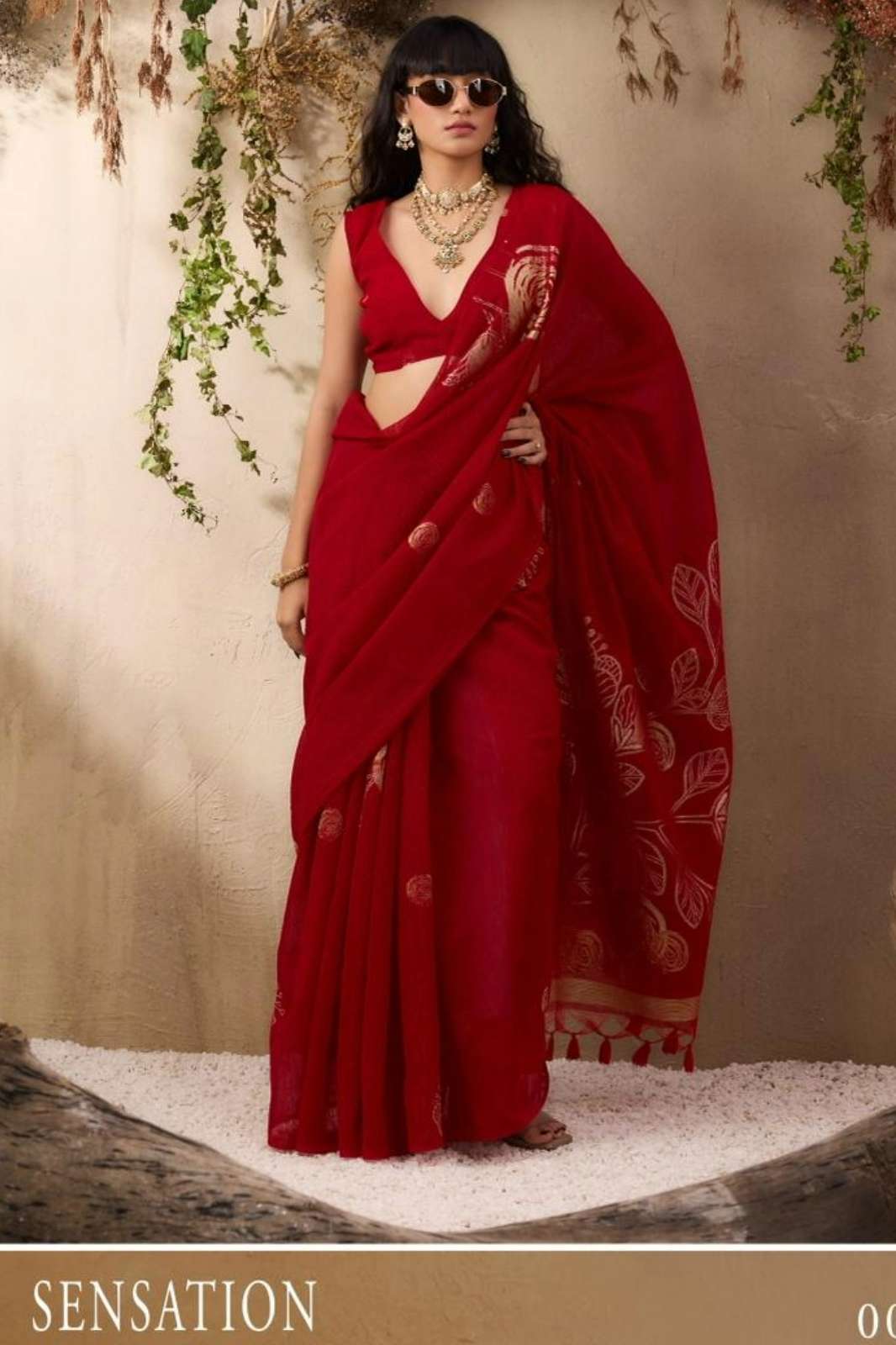 Rajtex Sensation 001 TO 006 Pure Munga Silk Handloom Weaving Saree