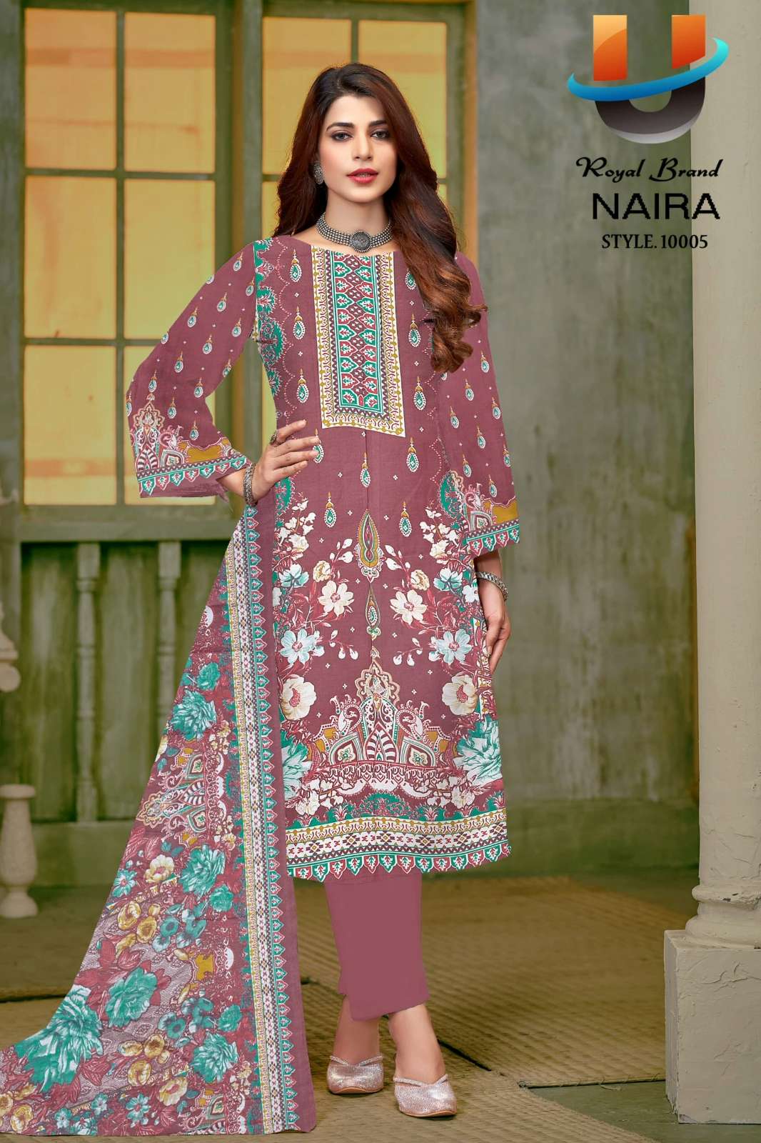 ROYAL BRAND NAIRA VOL 10 Soft Cotoon Beautiful Printed Pakistani Suit
