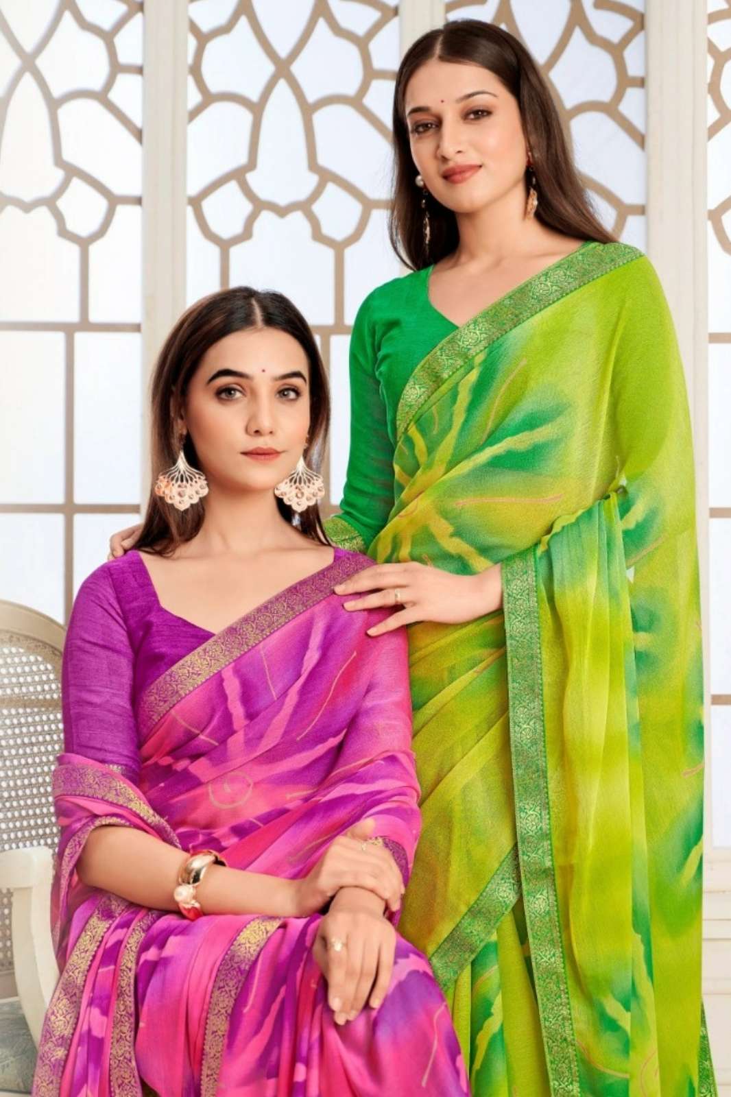 Ruchi Simayaa VOL 36 43201A TO 43206B Designer Chiffon Saree
