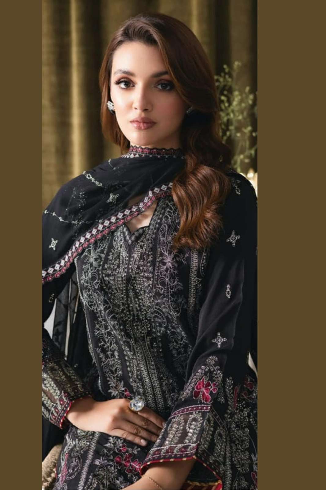 SAJIDA SD 1010 GEORGETTE PAKISTANI SALWAR SUIT