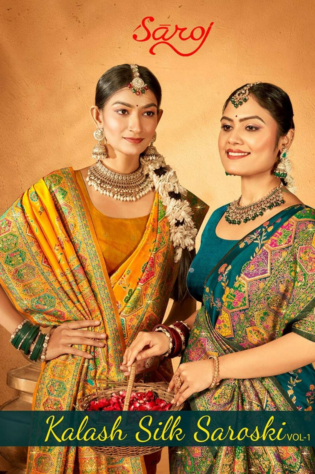 SarojKalash silk saroski 1 Pure Silk Designer Party Wear Saree