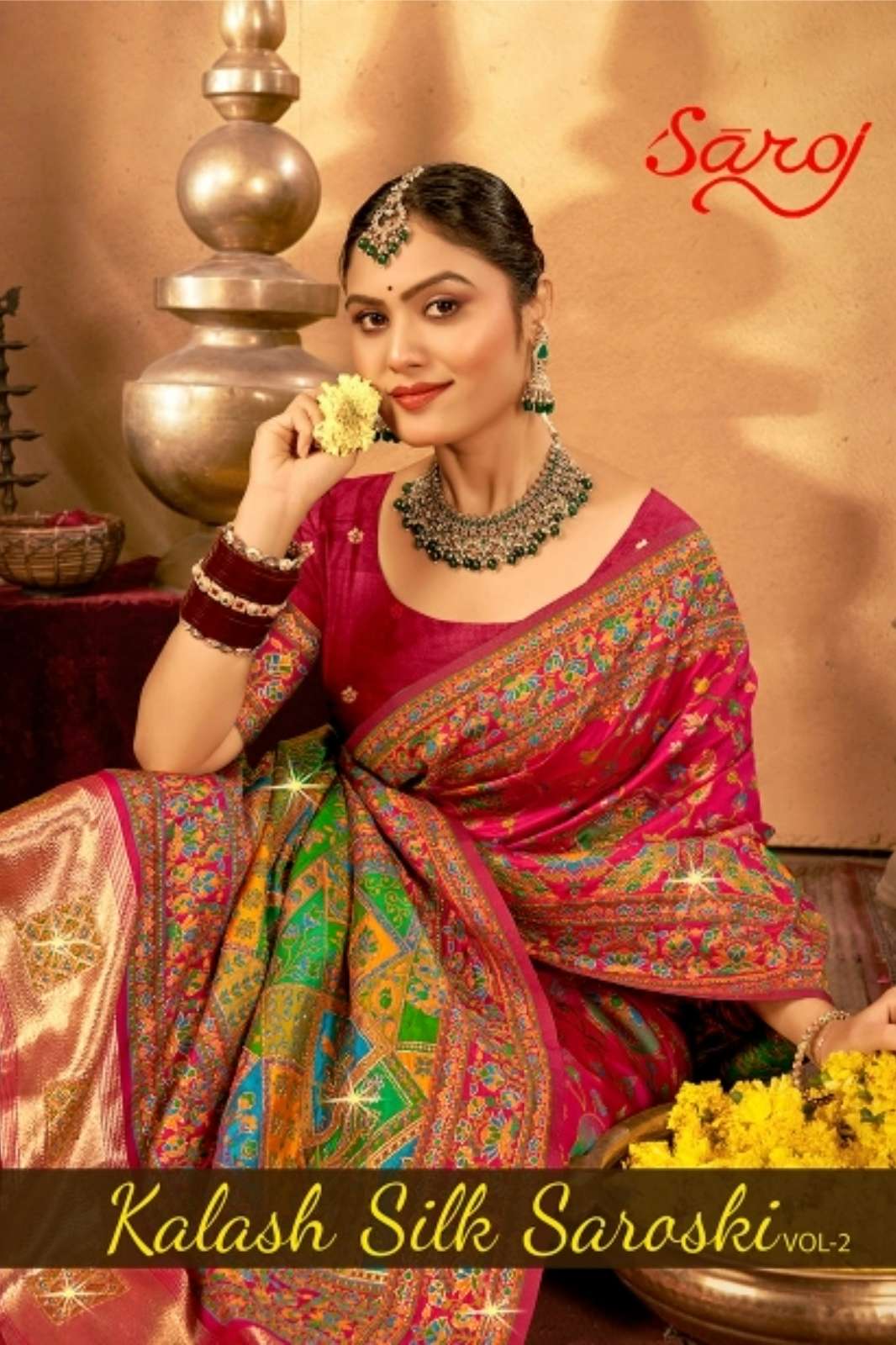 SarojKalash silk saroski 2 Pure Silk Designer Party Wear Saree