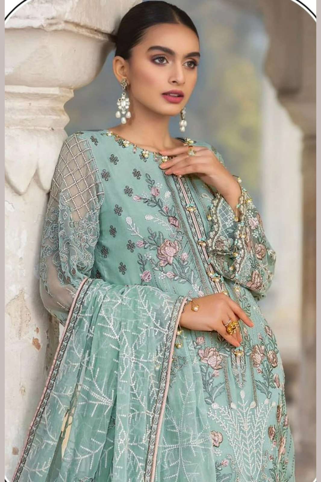 SHANAYA S 144 FOX GEORGETTE DESIGNER PAKISTANI SUIT